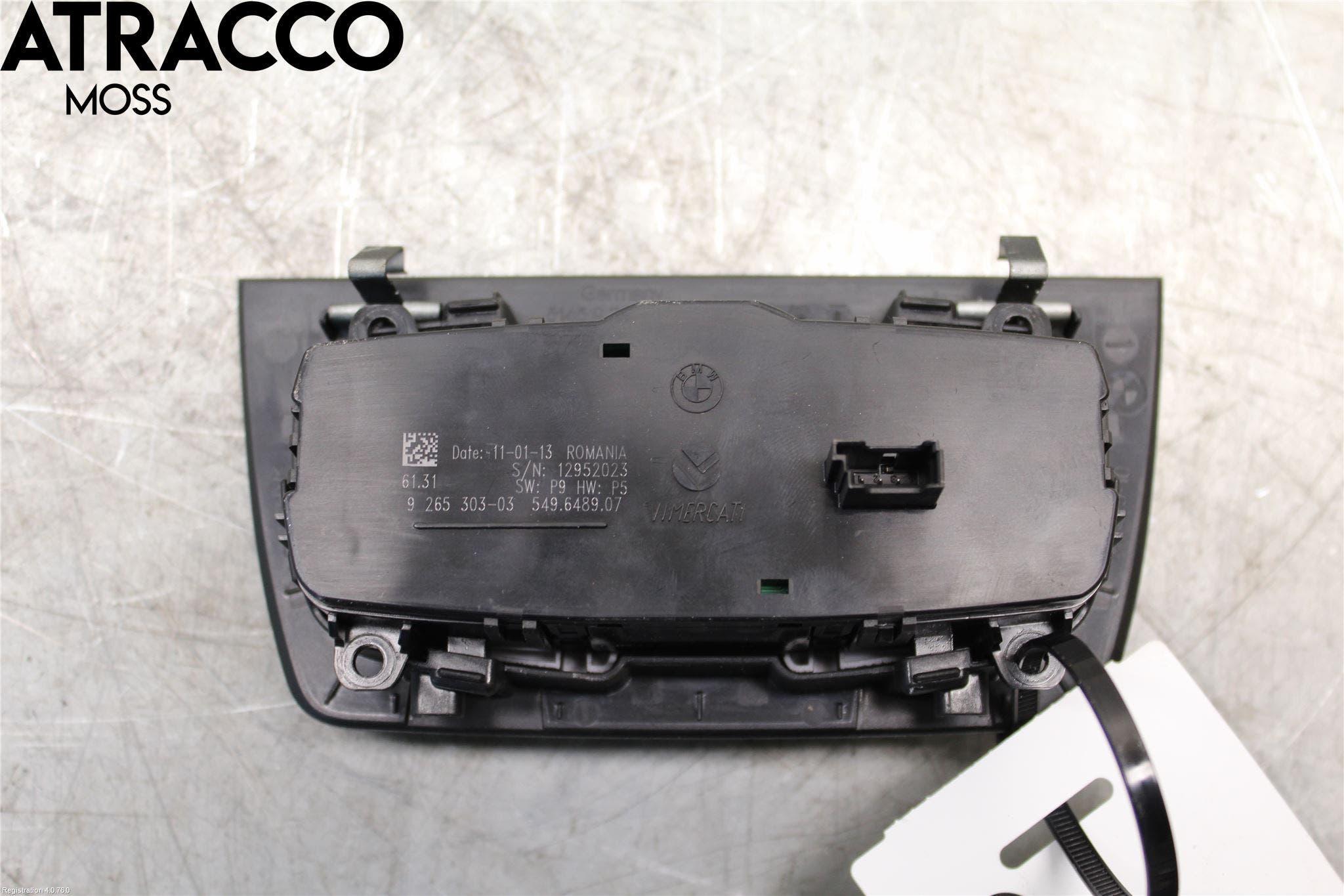 BMW 3 F30/F31/F80 12-19 Bryter Hovedlys