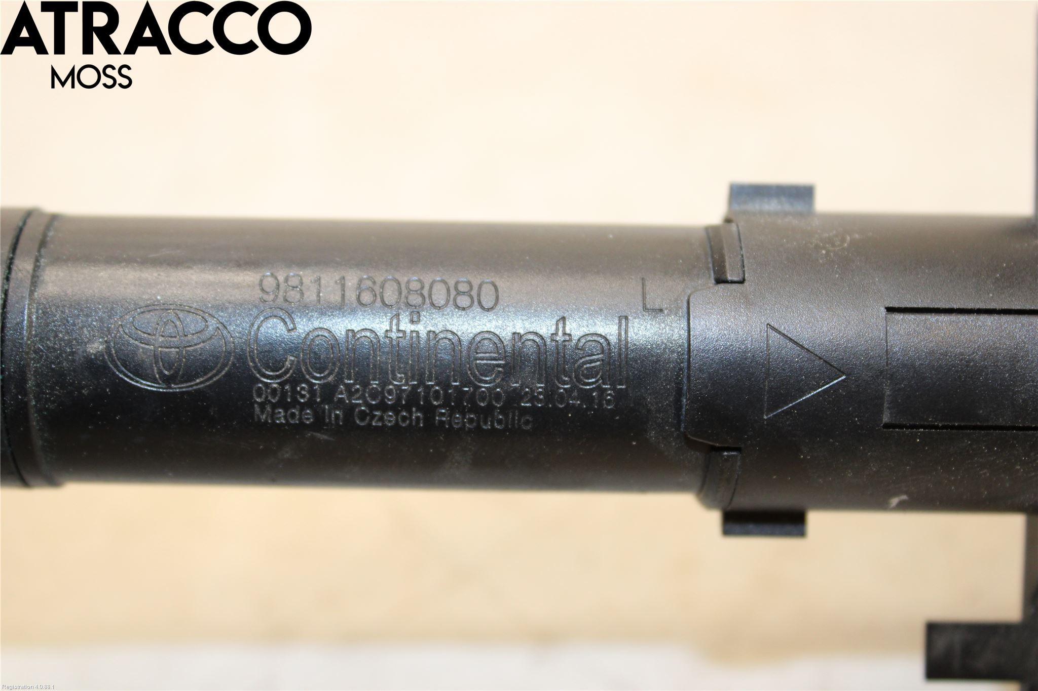 Toyota PROACE II 16- Spylerdyse Frontlykter