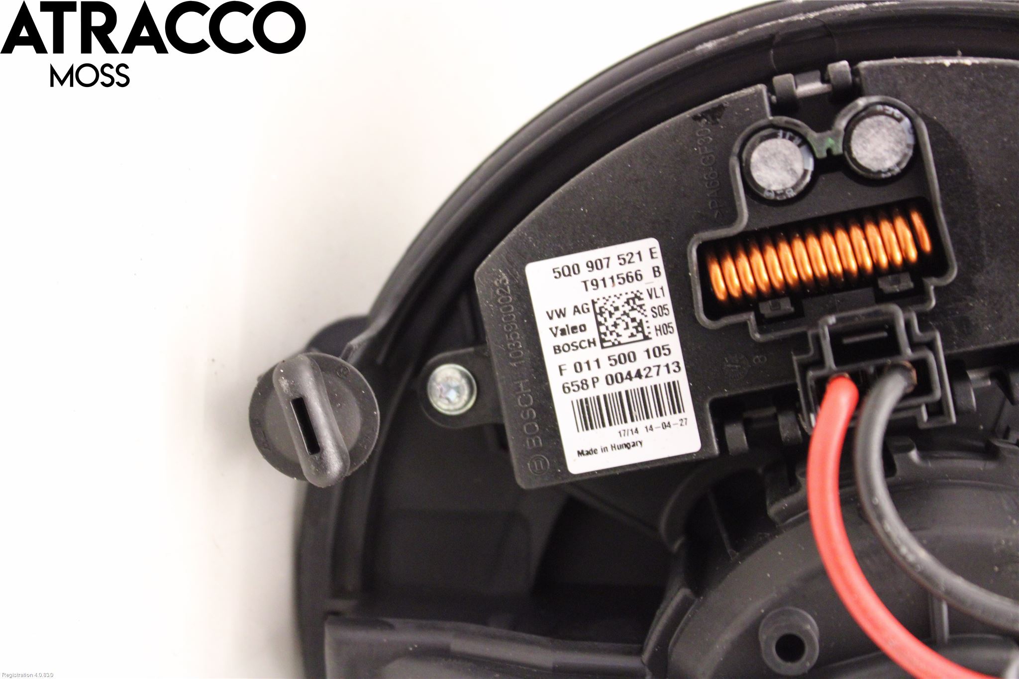 Volkswagen VW GOLF / E-GOLF VII 13-20 Varme Ac Varmeapparatvifte