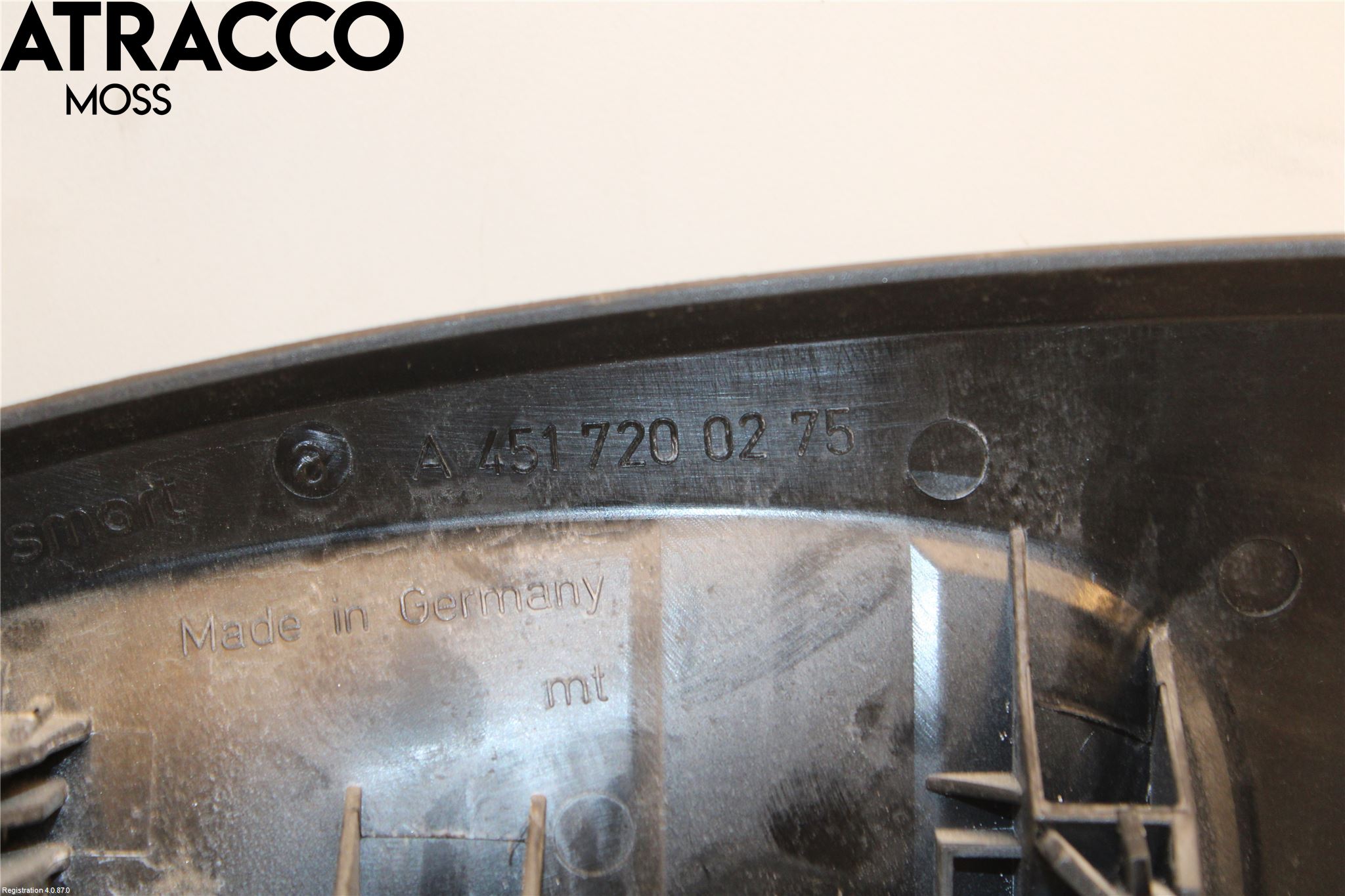 Smart FORTWO I 99-07 Dørhandtak Ytre Høyre