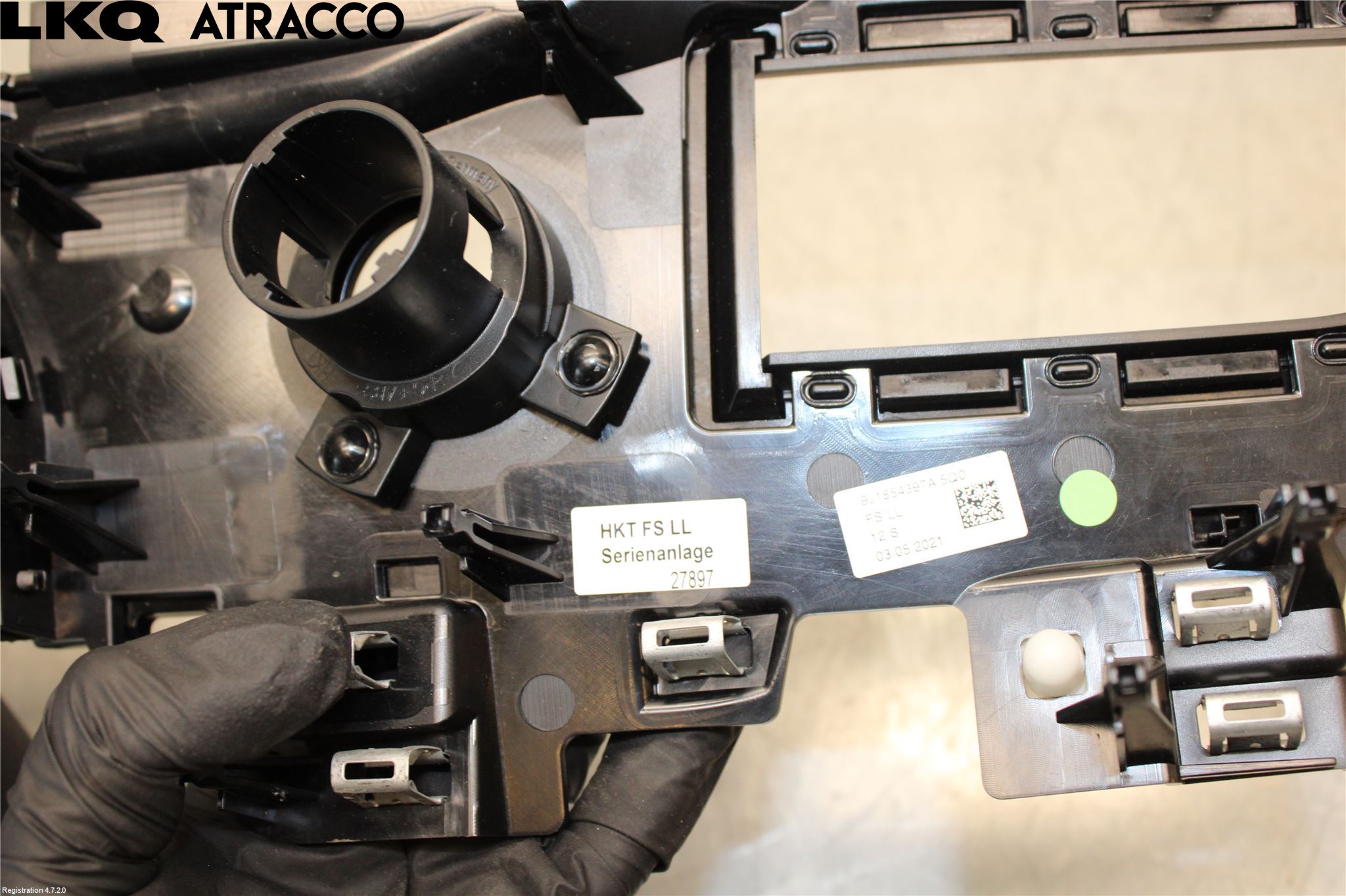 Porsche TAYCAN 20- Instrument Ramme