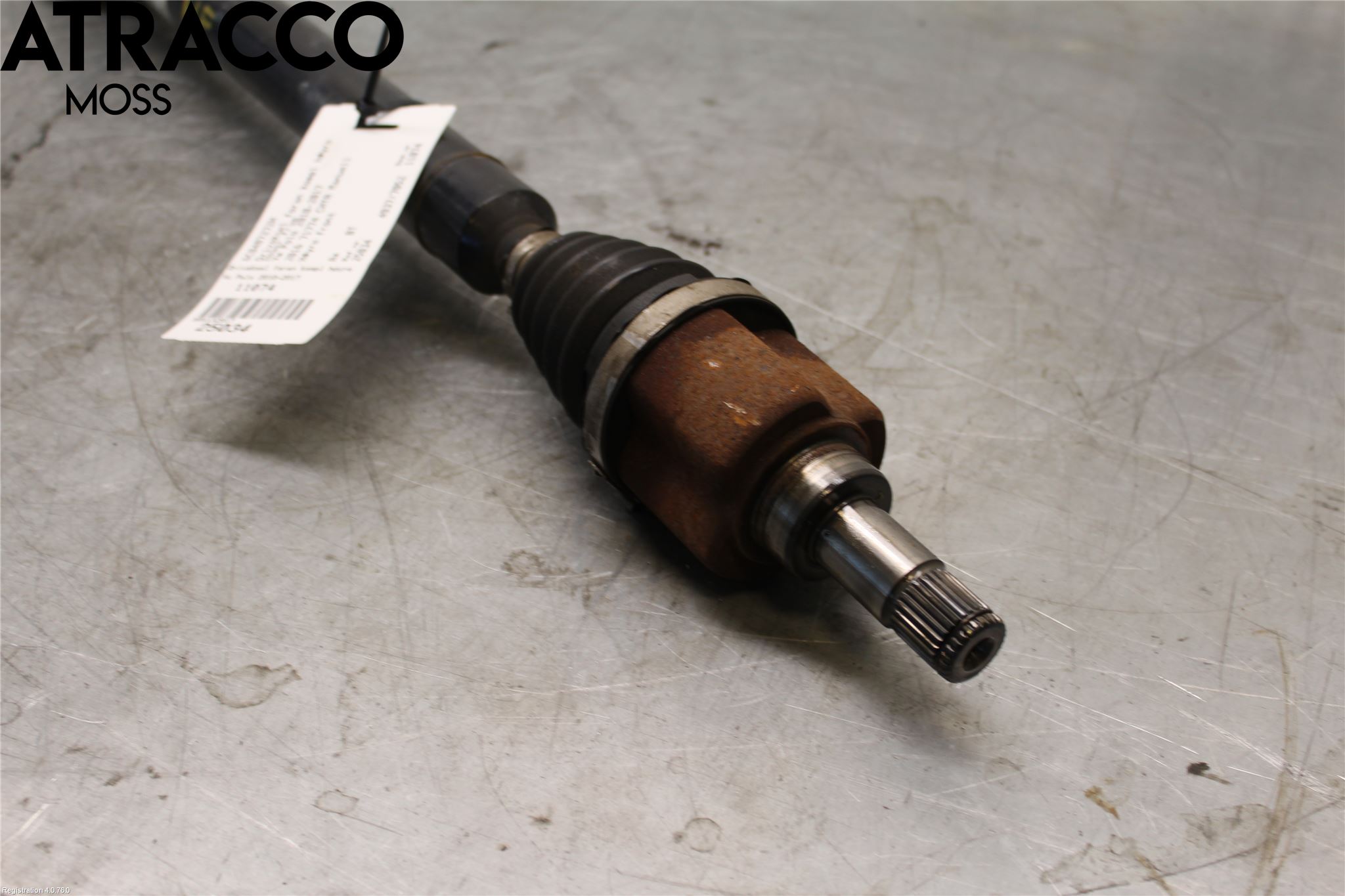 Volkswagen VW POLO 10-17 Drivaksel Foran Kompl Høyre