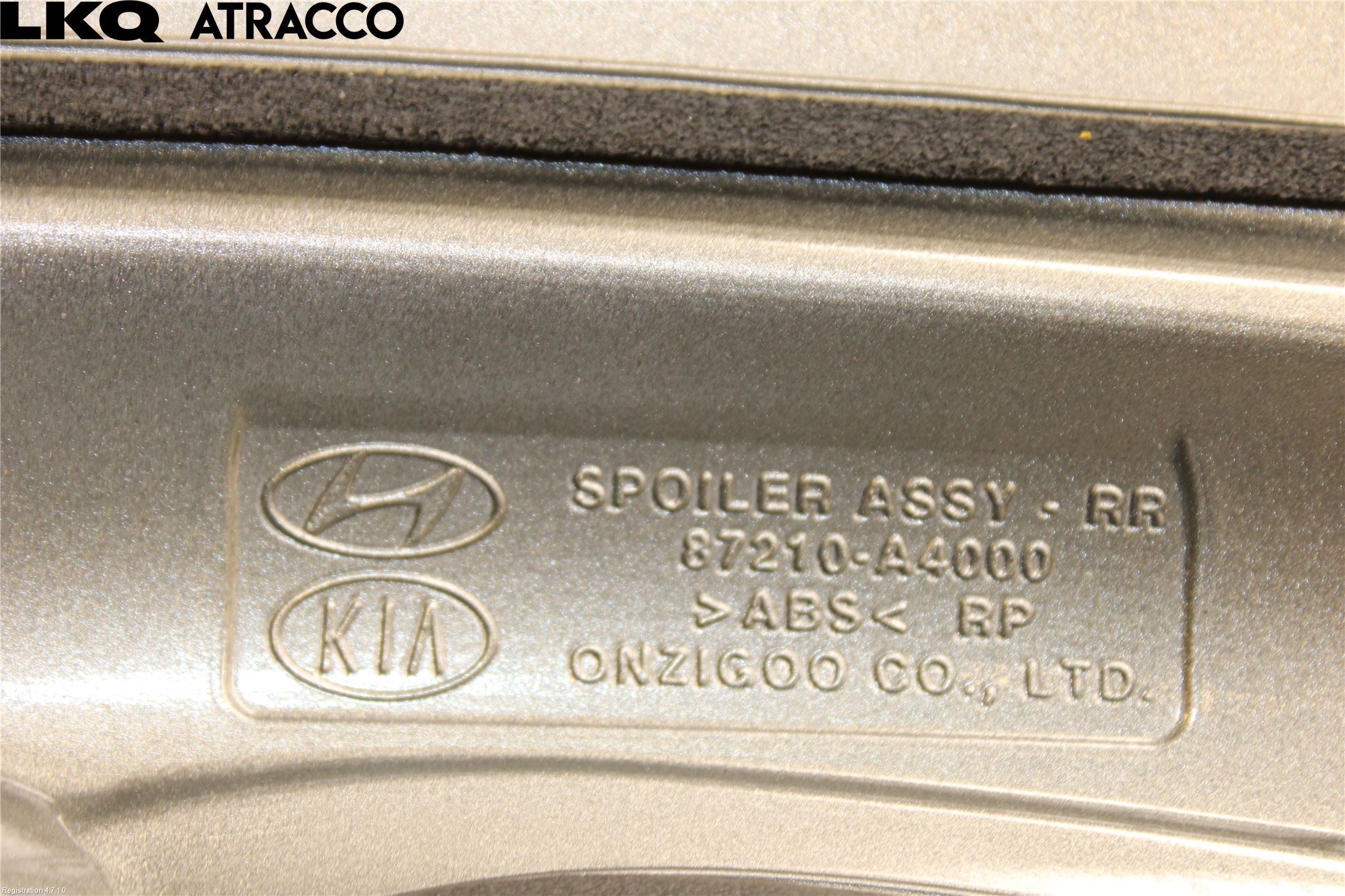 Kia CARENS III 13-19 Spoiler Bakluke