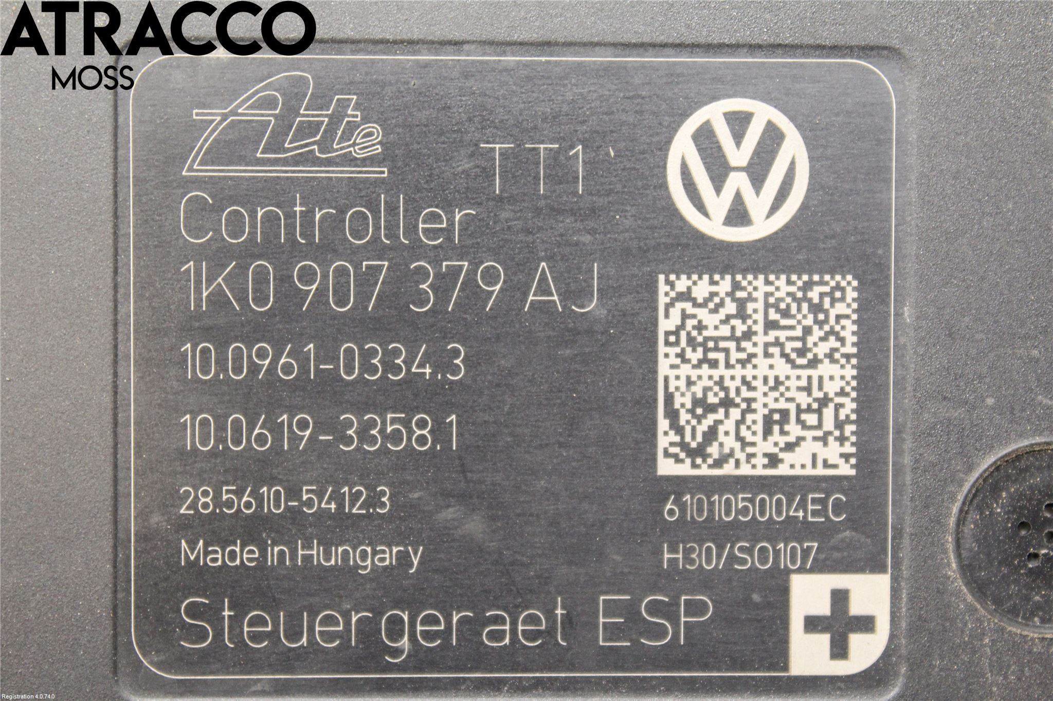 Audi A3/S3 05-13 Abs Hydraulikkaggregat