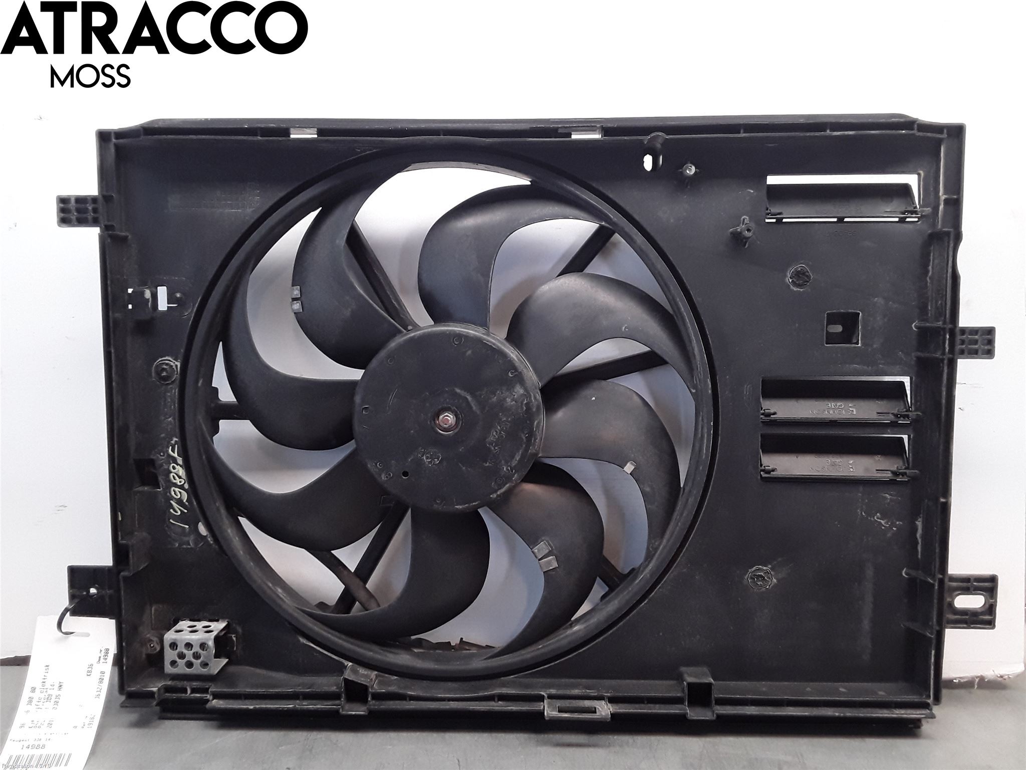 Peugeot 308 14-21 Kjølevifte Elektrisk