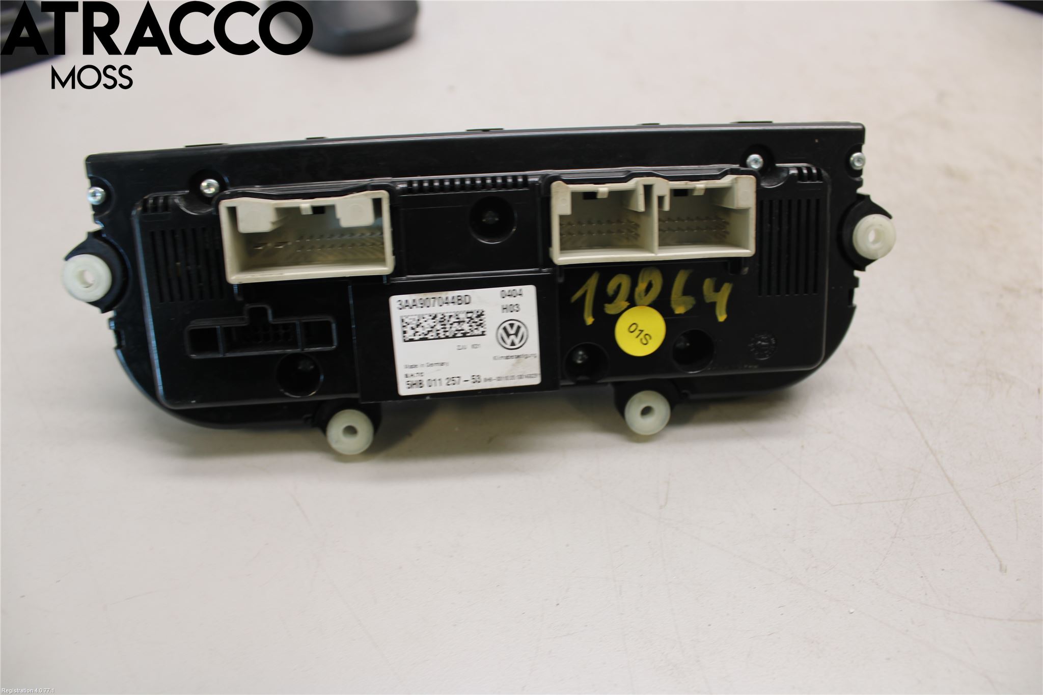 Volkswagen VW PASSAT 11-14 Varme Ac Betjening-Display