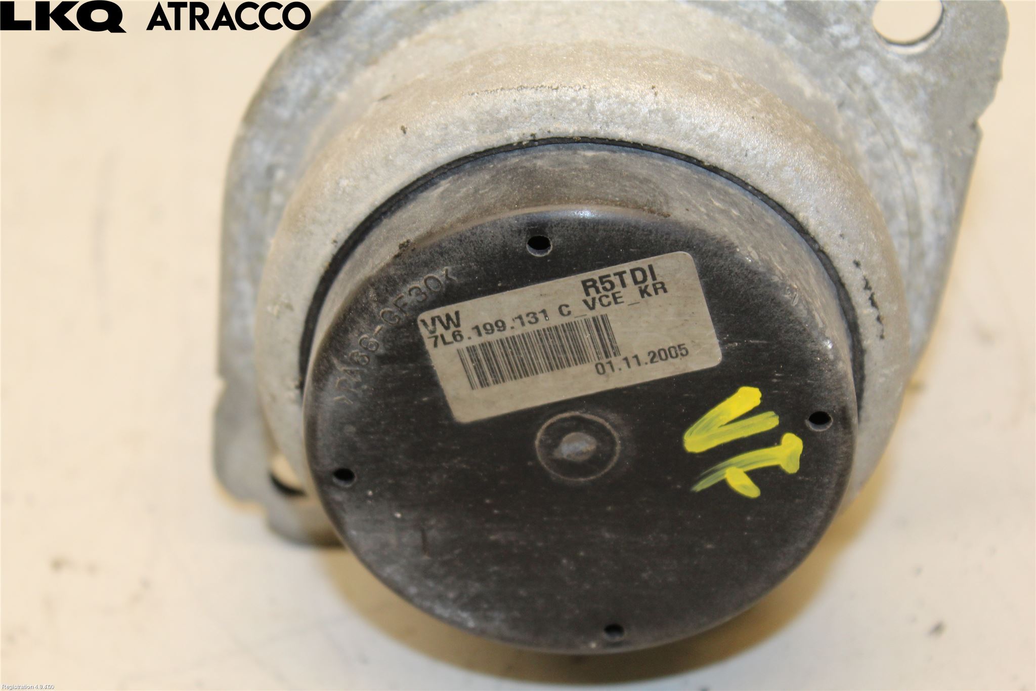 Volkswagen VW TOUAREG 7L 03-10 Motor Feste Stål-Alu