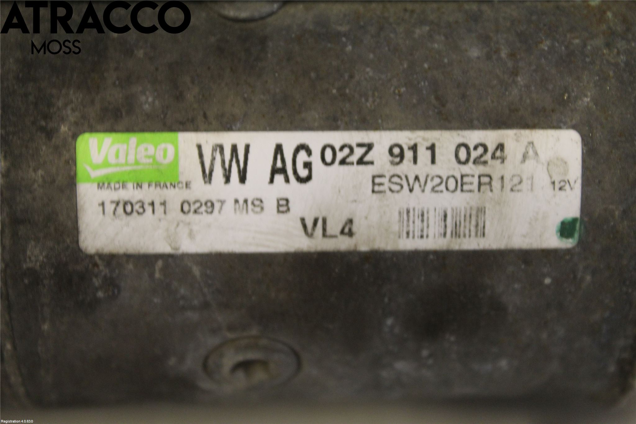 Volkswagen VW GOLF PLUS/CROSS GOLF 04-14 Startmotor Diesel