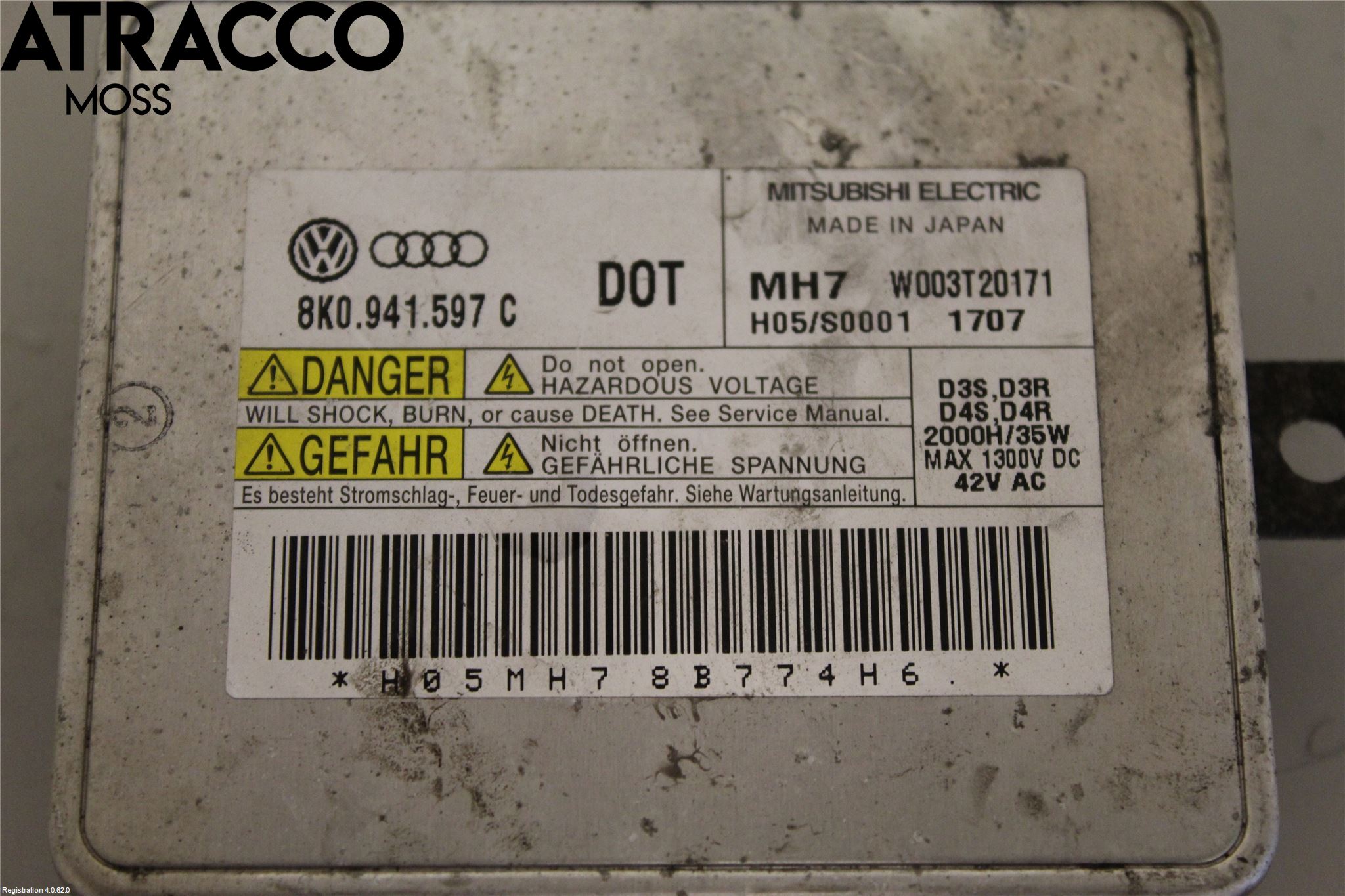 Volkswagen VW TRANSP/CARAVELLE (T5) 04-15 Styreenhet Xenon