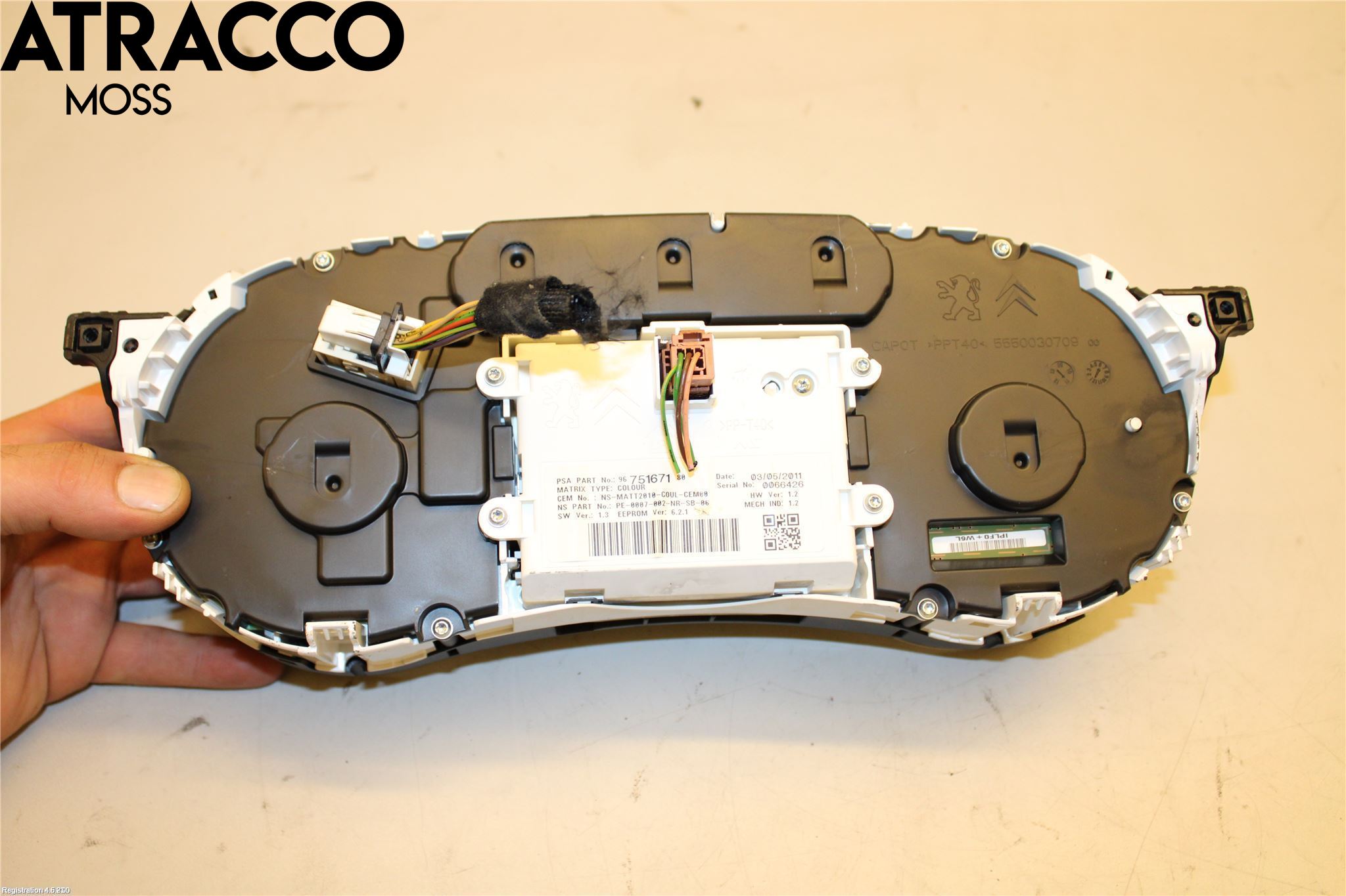 Peugeot 508 11-18 Instr Kombinert