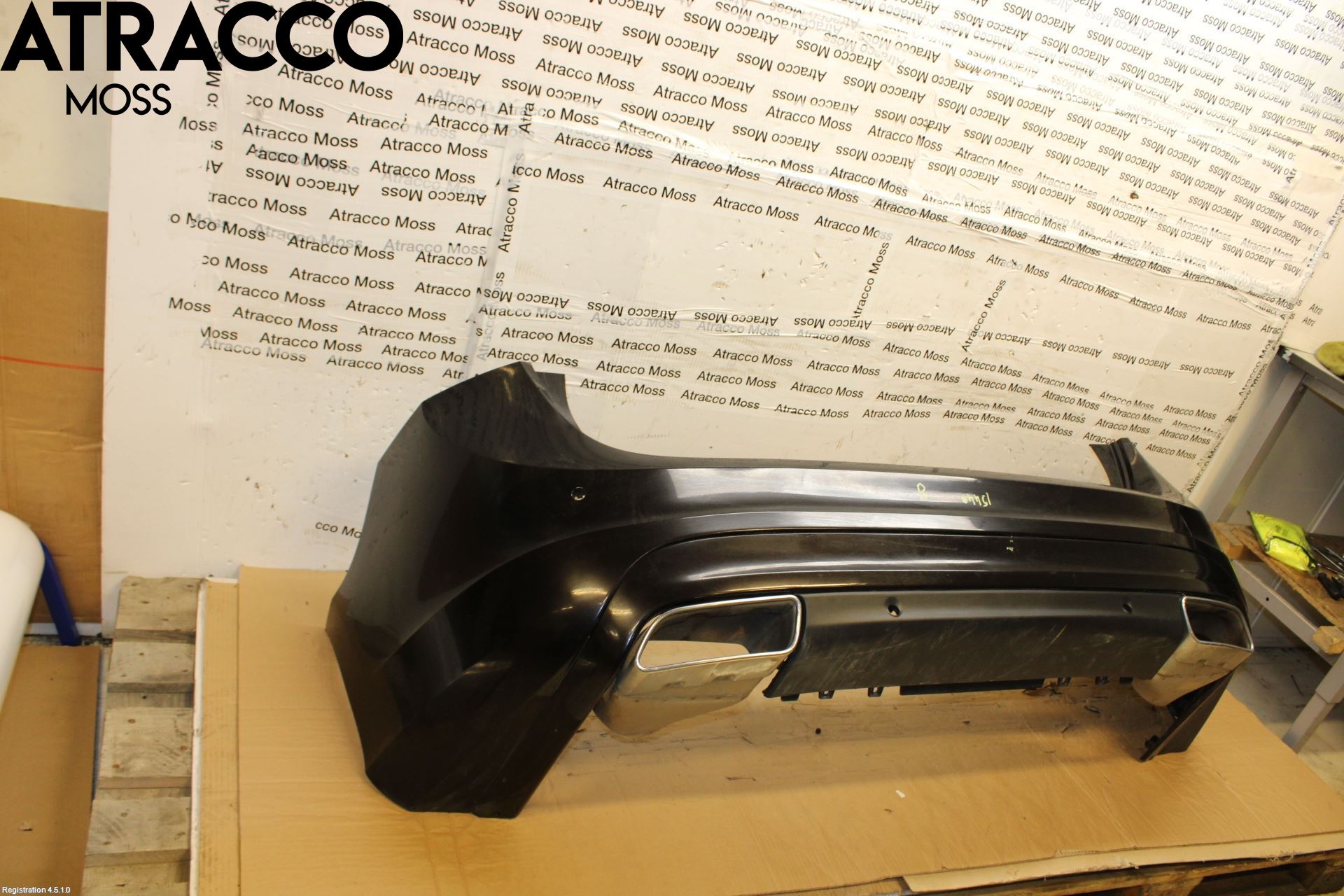 Volvo V60 14-18 Støtfanger Bak