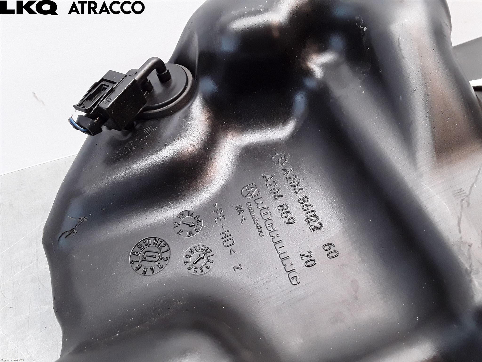 Mercedes-Benz MB E-KLASS (W212) 09-16 Spylerbeholder Frontrute