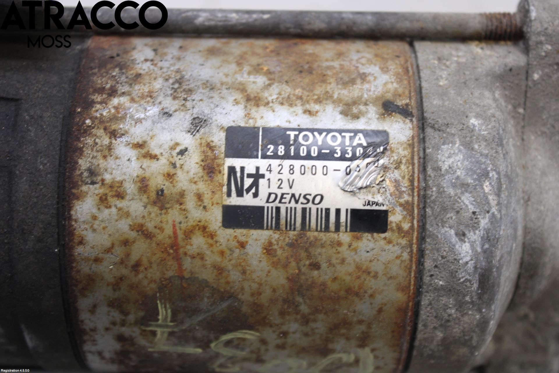 Toyota YARIS VERSO P1 00-05 Startmotor Diesel