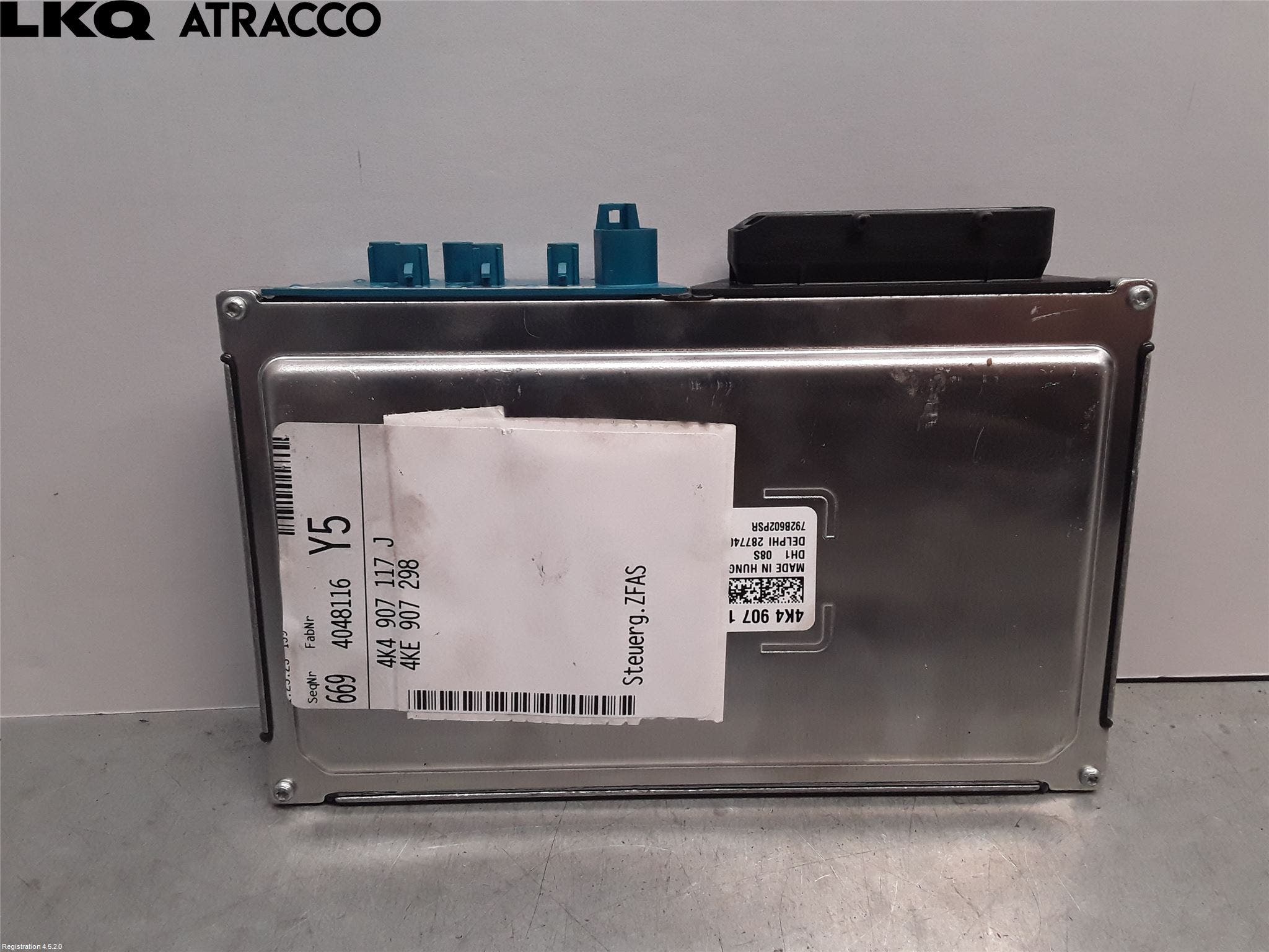 Audi E-TRON, S GE 19- Styreenhet Øvrig