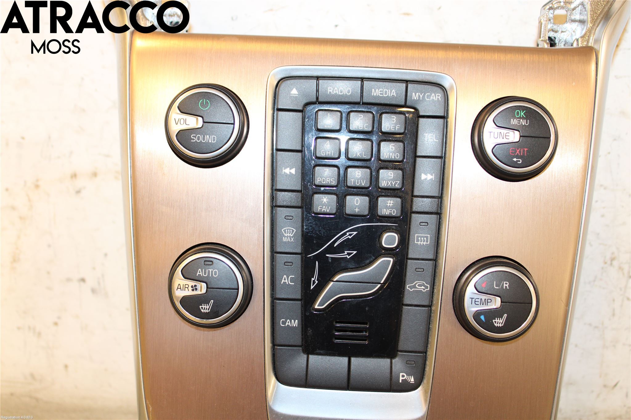 Volvo V40 CROSS COUNTRY 13-19 Varme Ac Betjening-Display