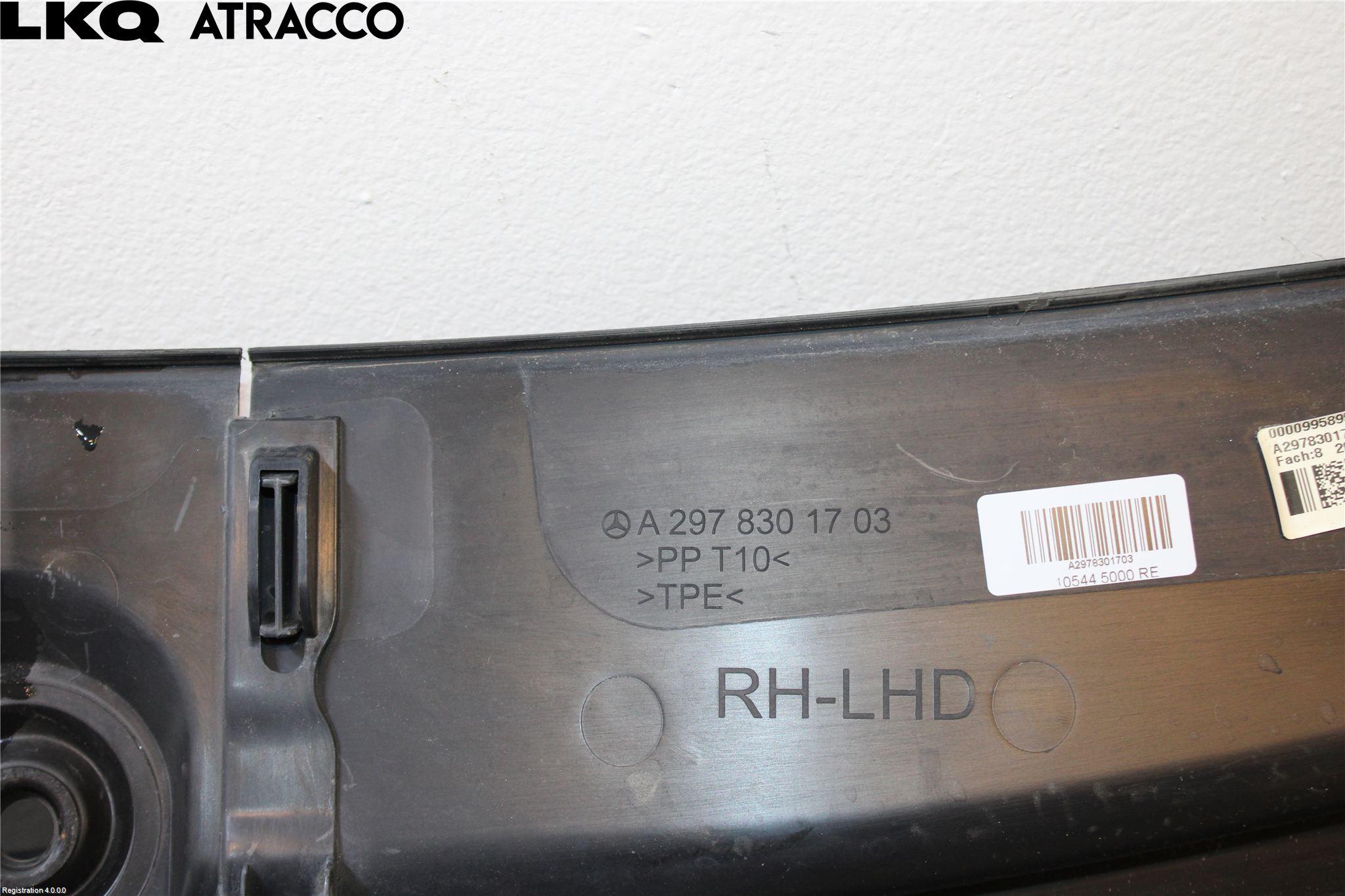 Mercedes-Benz MB EQE (V295) 22- Visker Deksel-Grill-Under Frr