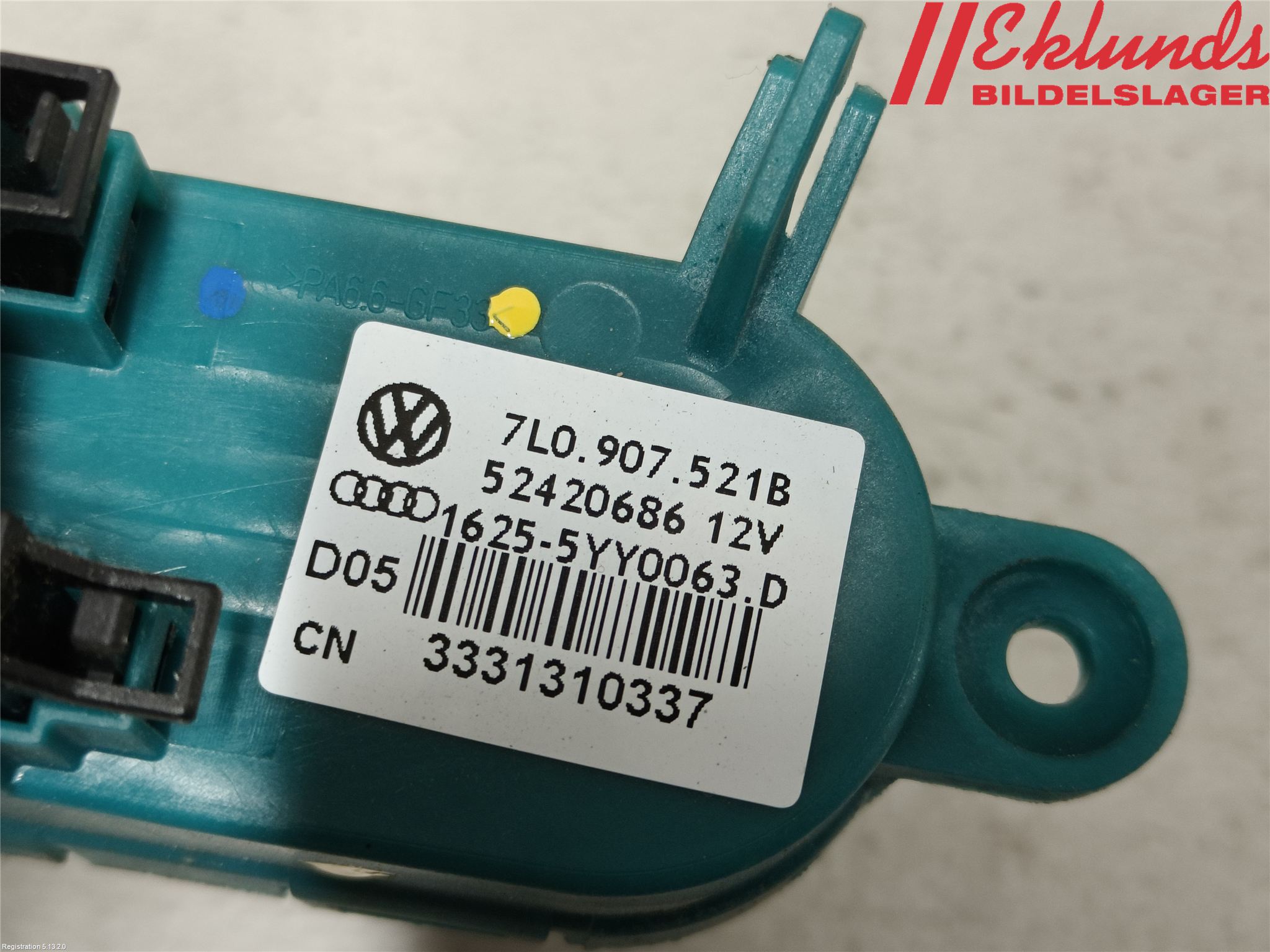 Volkswagen VW AMAROK 2H 10-22 Varmeapparat Viftemotstand