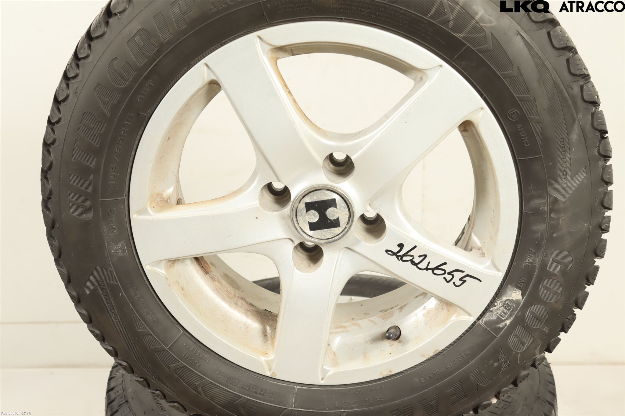 Peugeot PARTNER 08-15 Dekk Vinter På Alu Felg 4Stk