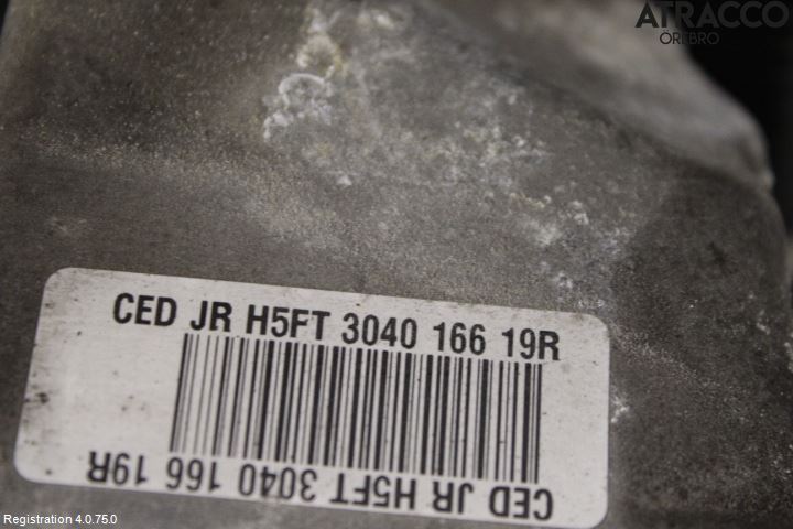 Renault CAPTUR 13-19 Gearkasse 5 Trinn
