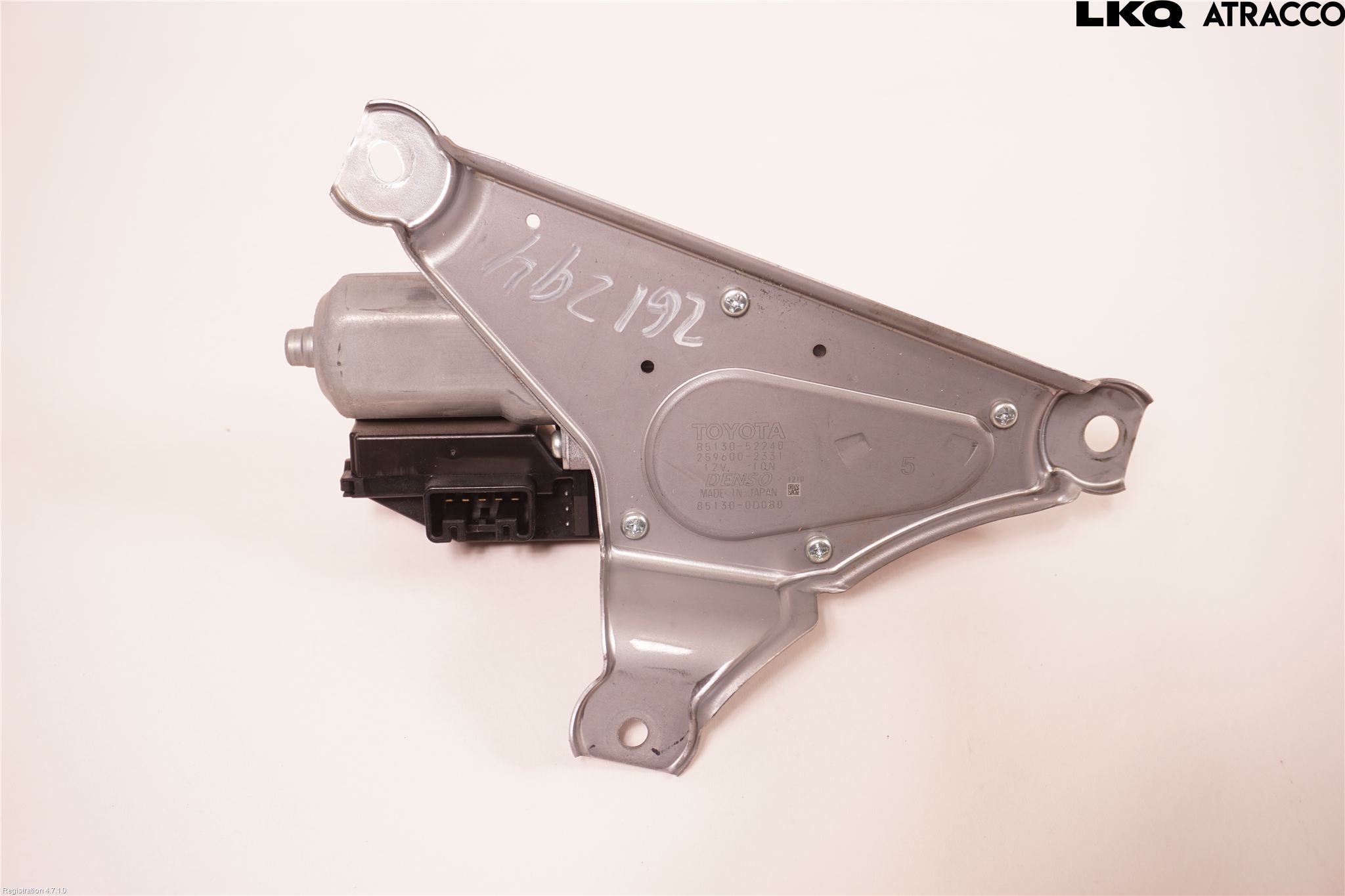Toyota YARIS XP130 12-14 Viskermotor Bakluke