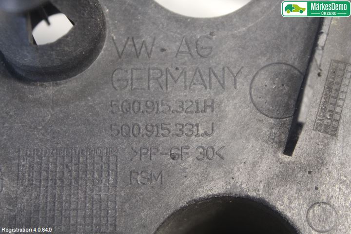 Volkswagen VW GOLF / E-GOLF VII 13-20 Batterikasse - Feste - Holder