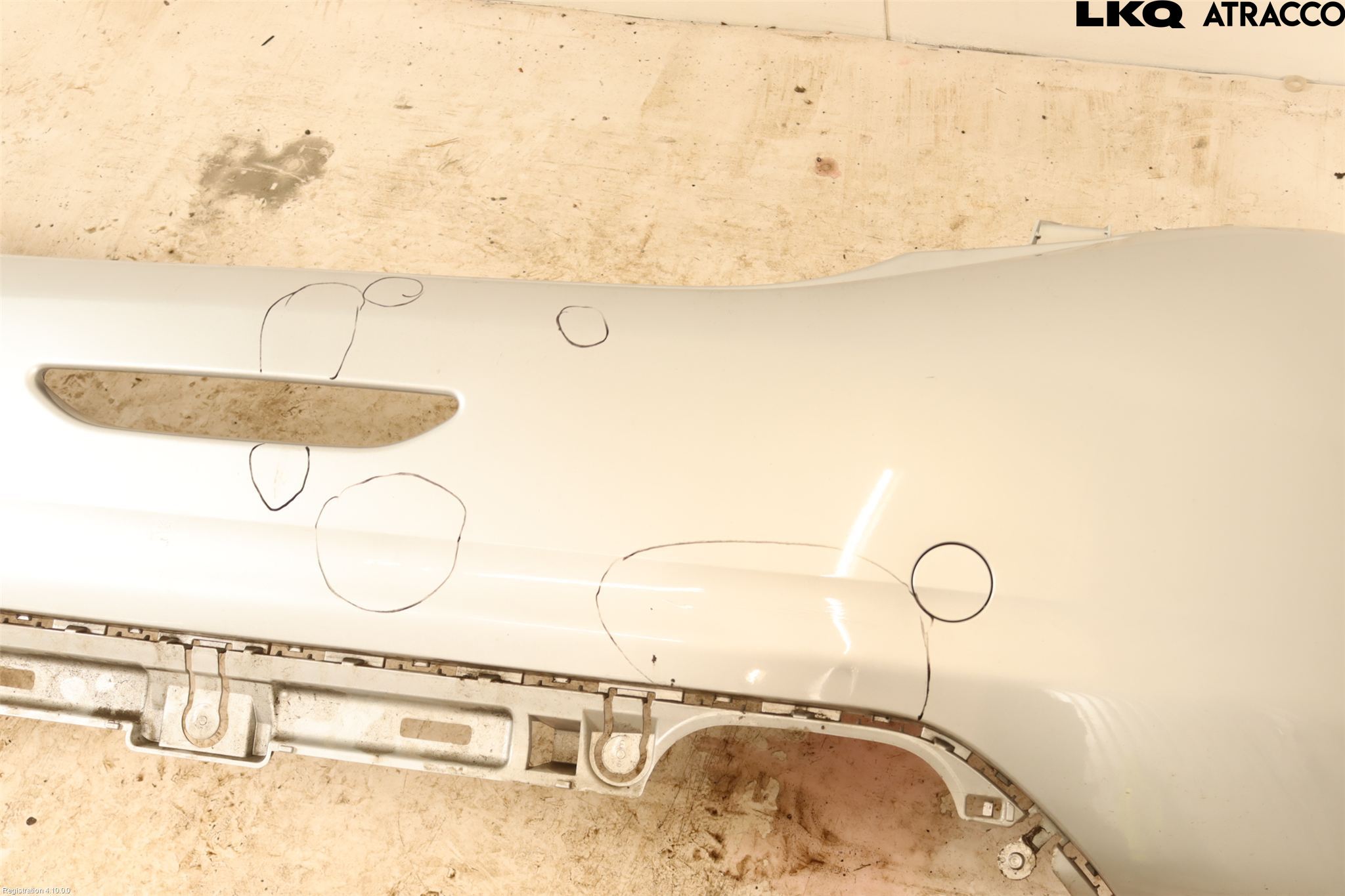 Peugeot 208 12-15 Støtfanger Bak Overtrekk