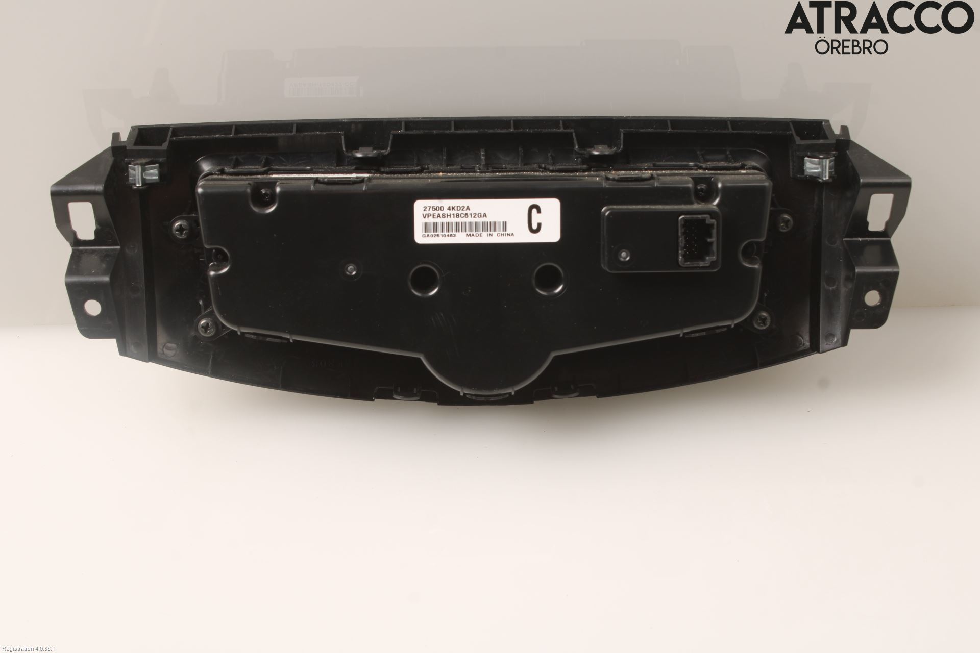 Nissan NAVARA, TREK-1 17-21 Varme Ac Betjening-Display
