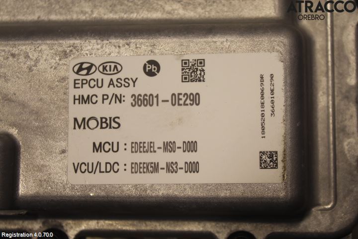 Kia NIRO (DE) 17-22 Batterilader Hybrid