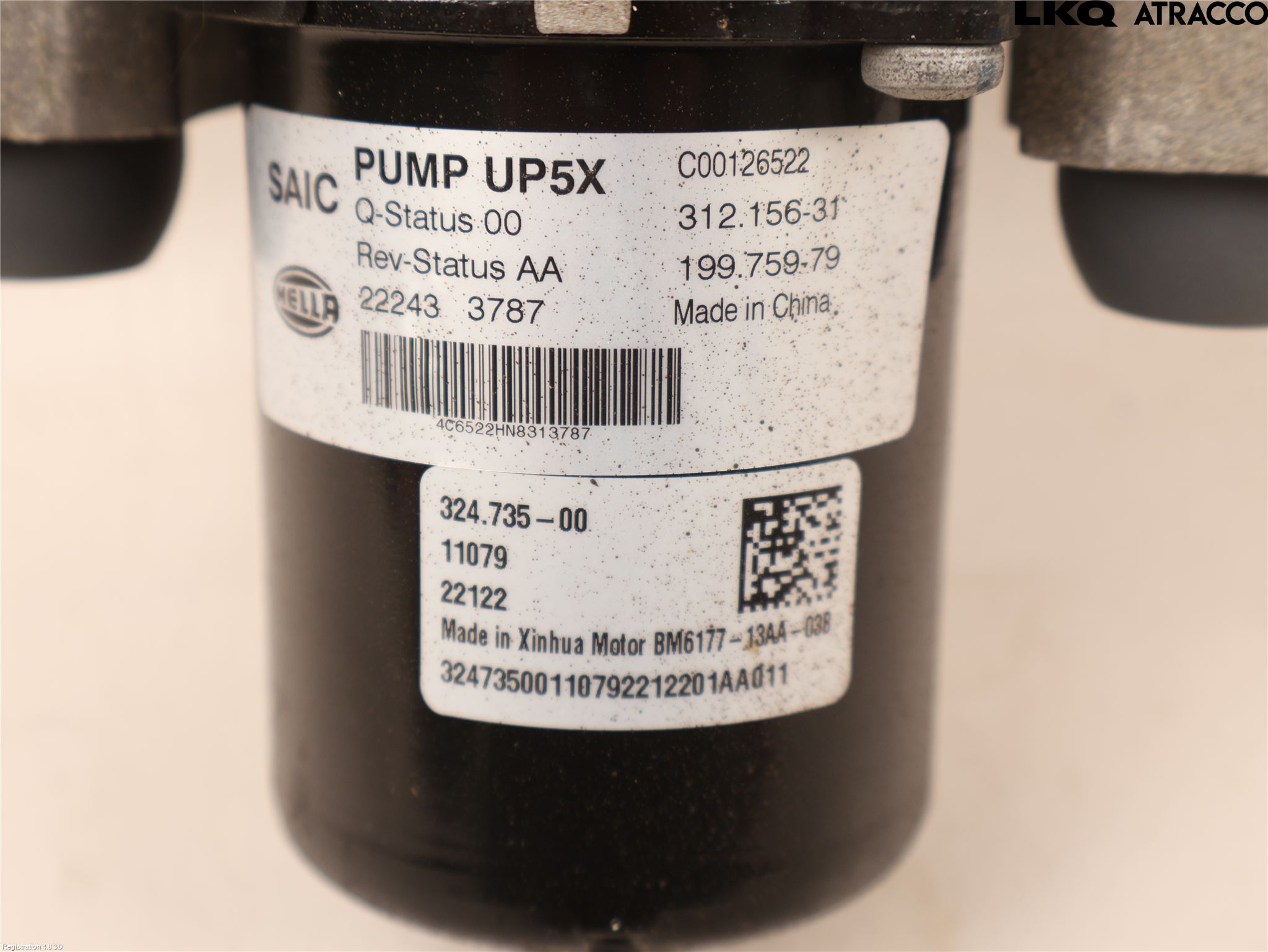 Maxus eT90 PICKUP 23- Vacuumpumpe