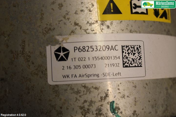 Jeep GRAND CHEROKEE 10-20 Fjærbein Foran Venstre