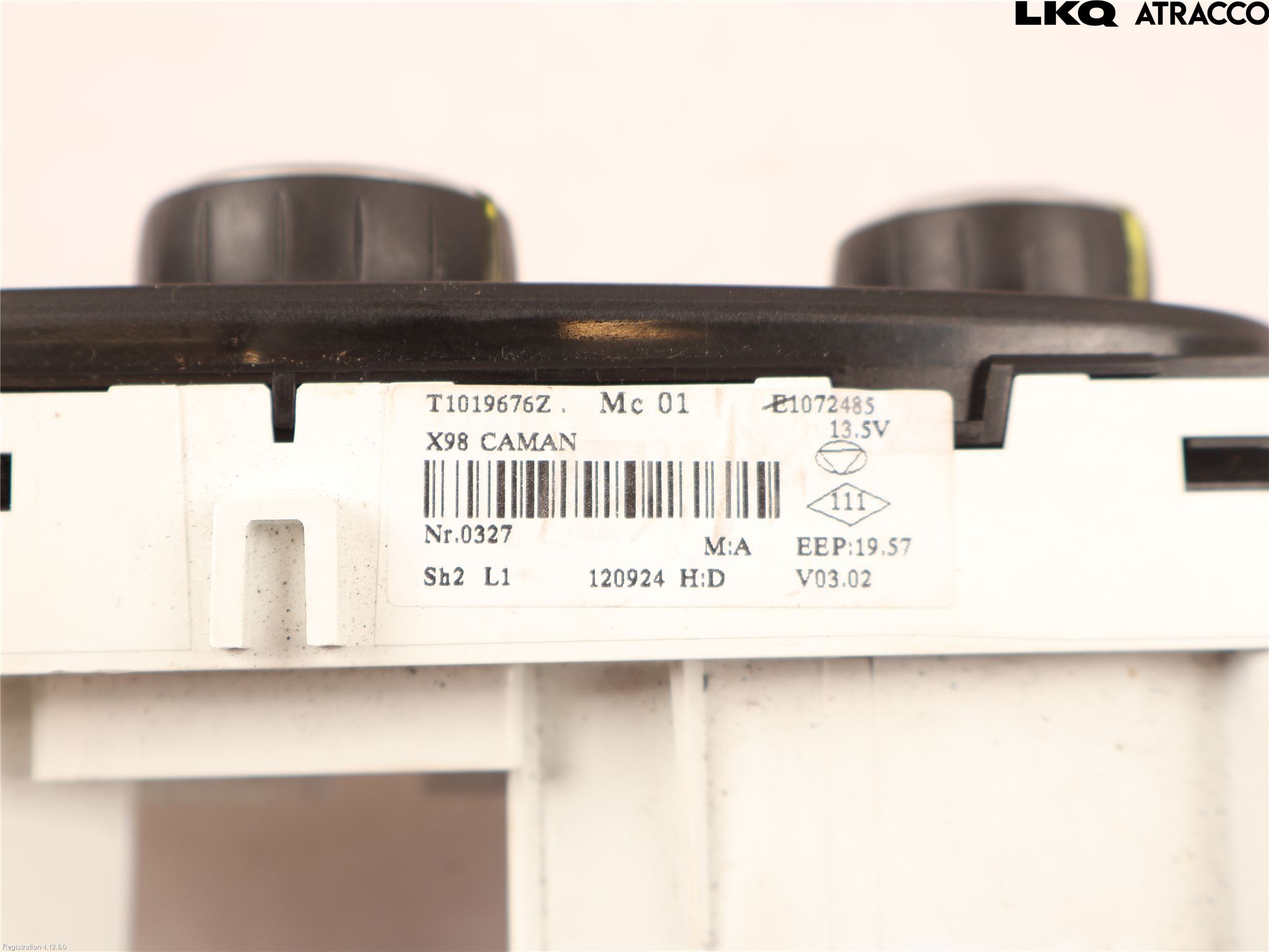 Renault CLIO IV 12-16 Varme Ac Betjening-Display