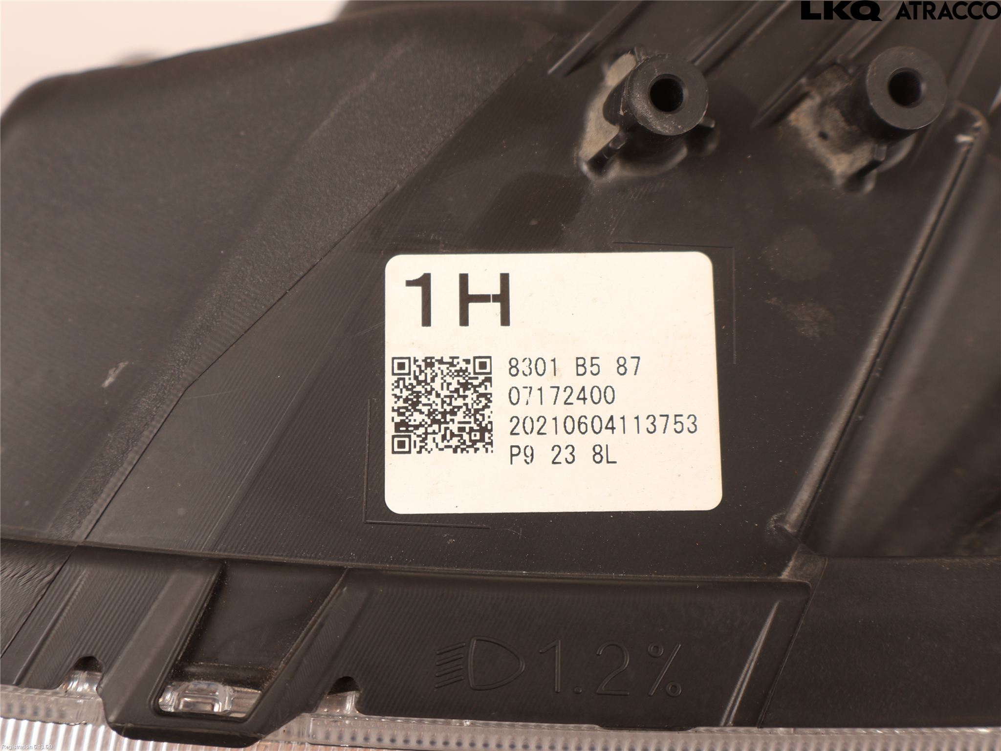 Mitsubishi ASX 10-22 Frontlykt Venstre