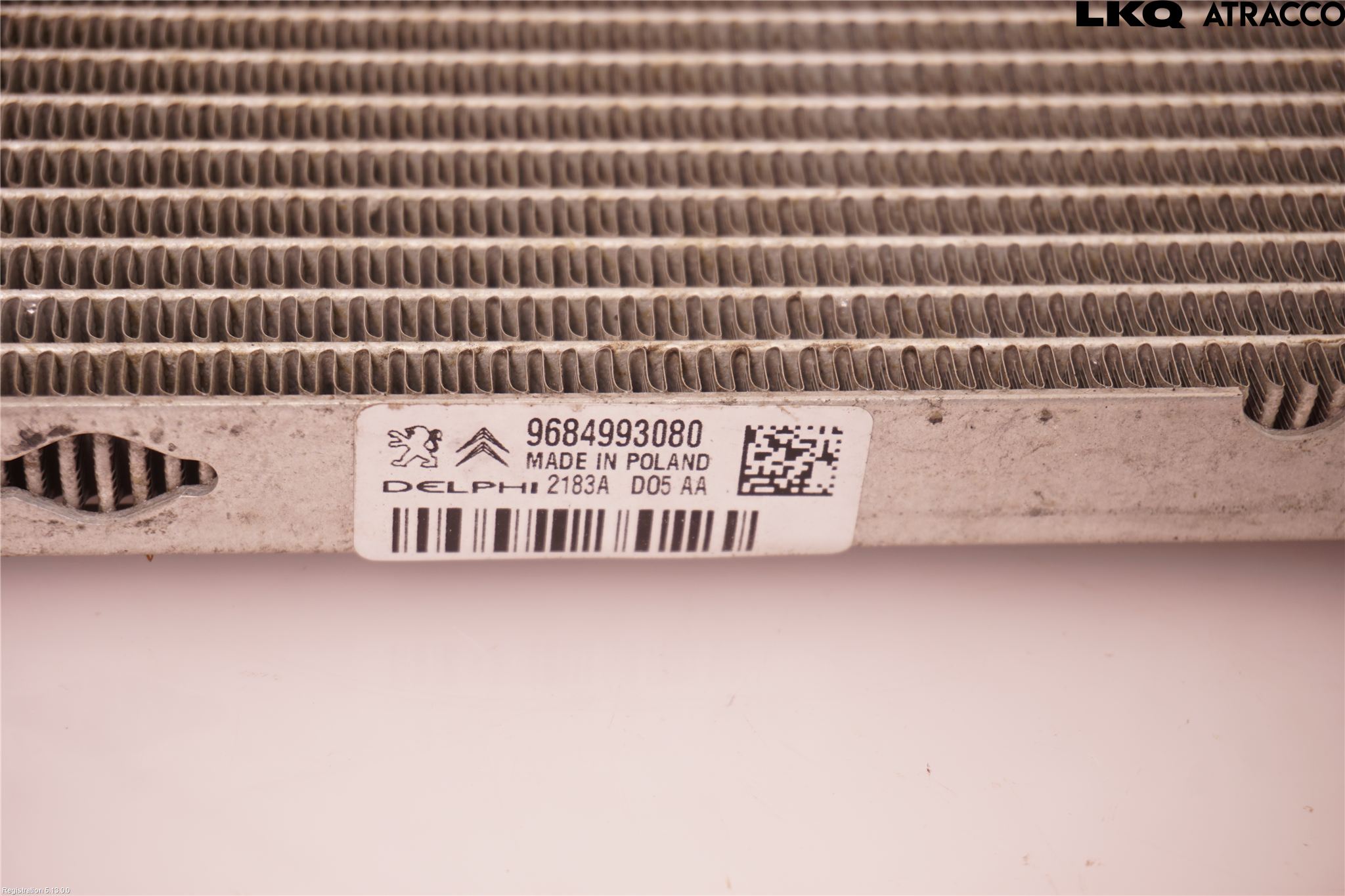 Peugeot 508 11-18 Varme Ac Kondenser-Kjøler