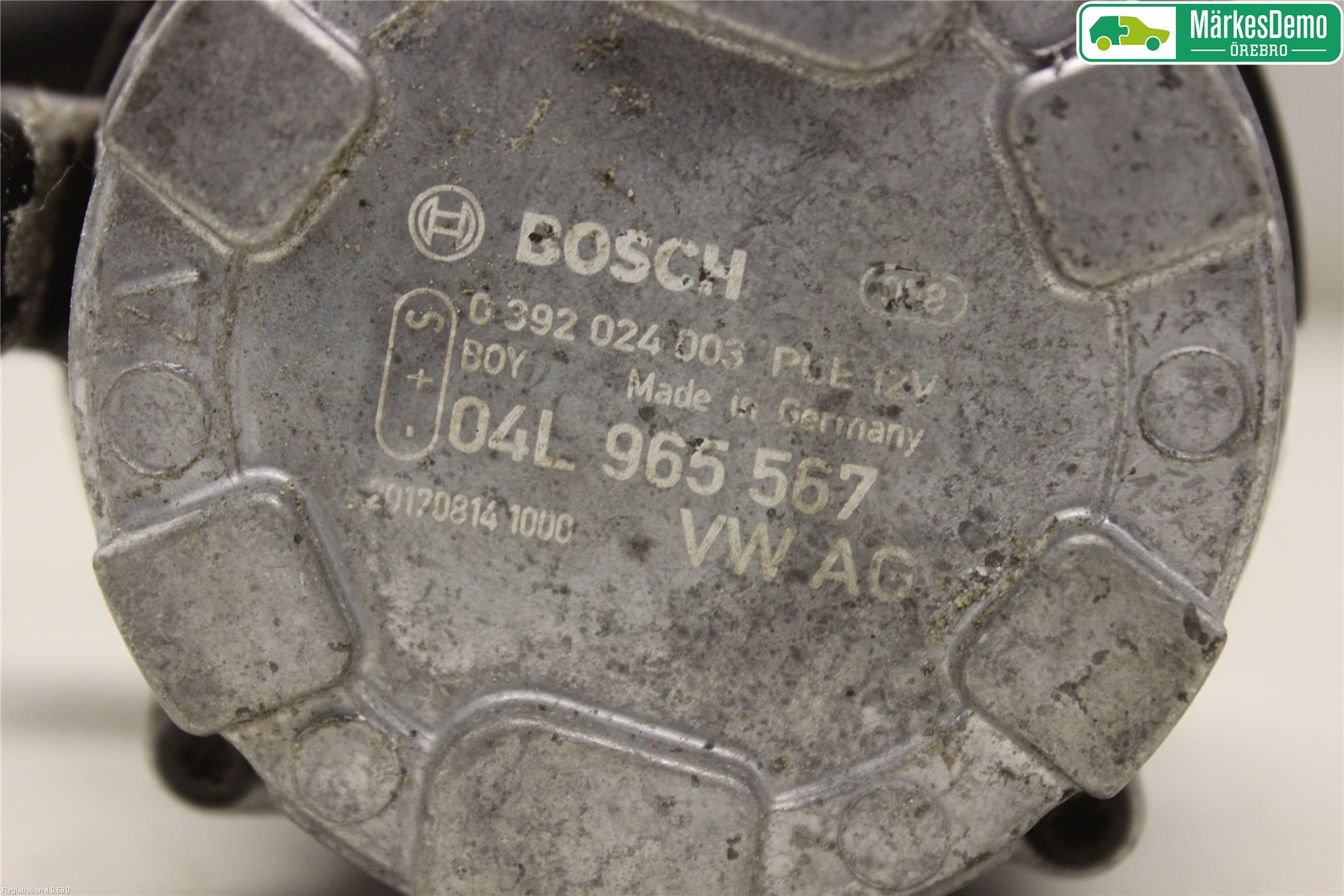 Volkswagen VW PASSAT 15-19 Varme Sirkulasjonspumpe