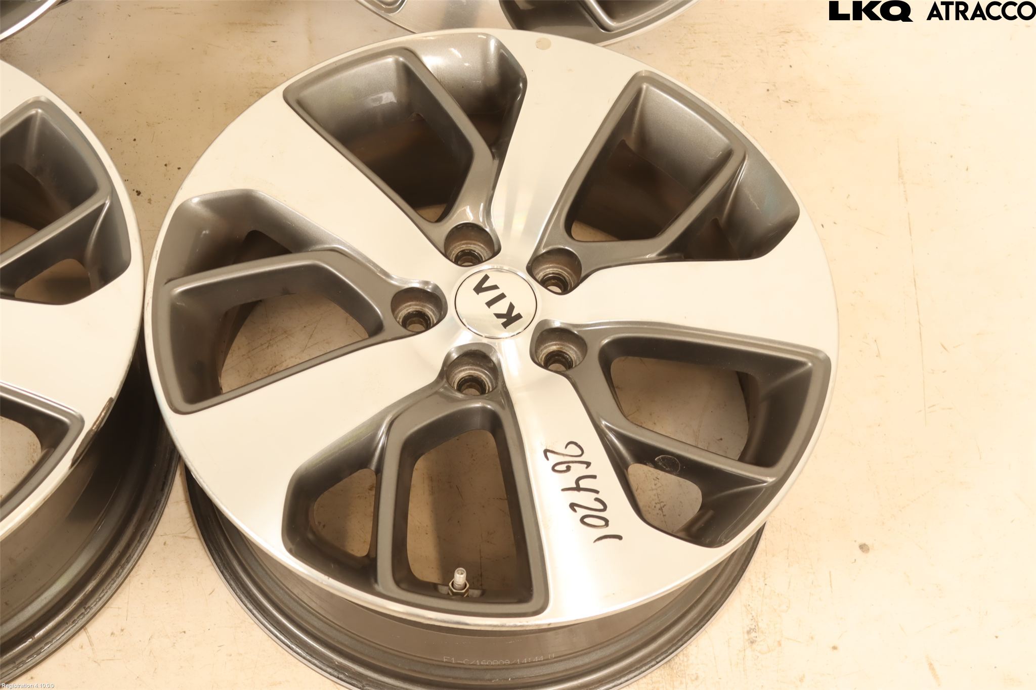 Kia OPTIMA 16-20 Felg Aluminium Sett 4Stk