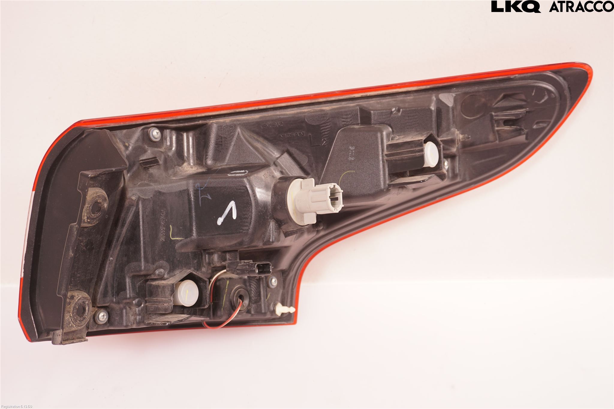 Nissan QASHQAI 14-17 Baklykt Venstre