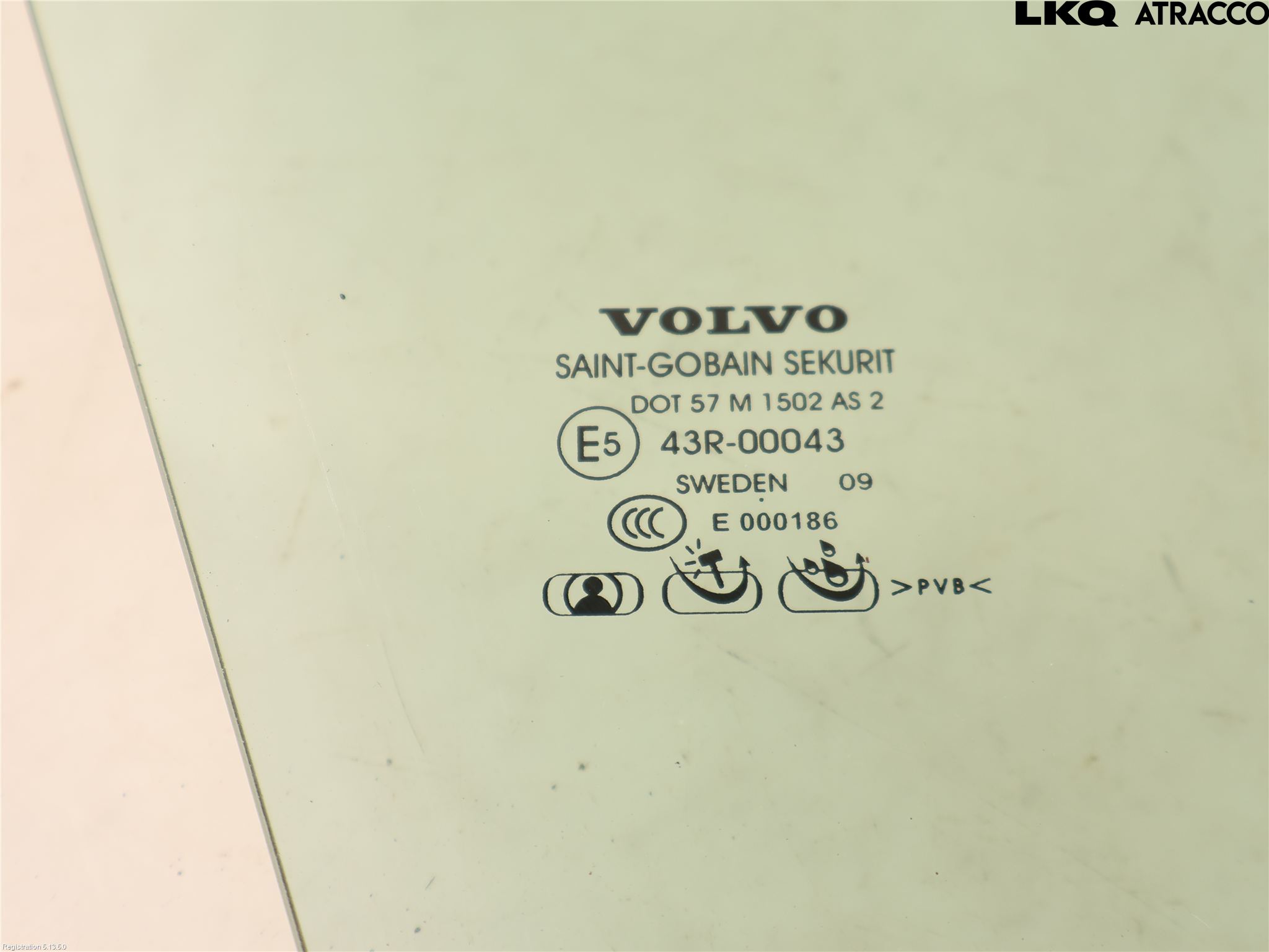 Volvo XC60 09-13 Dørrute Foran Høyre 4 Dørs