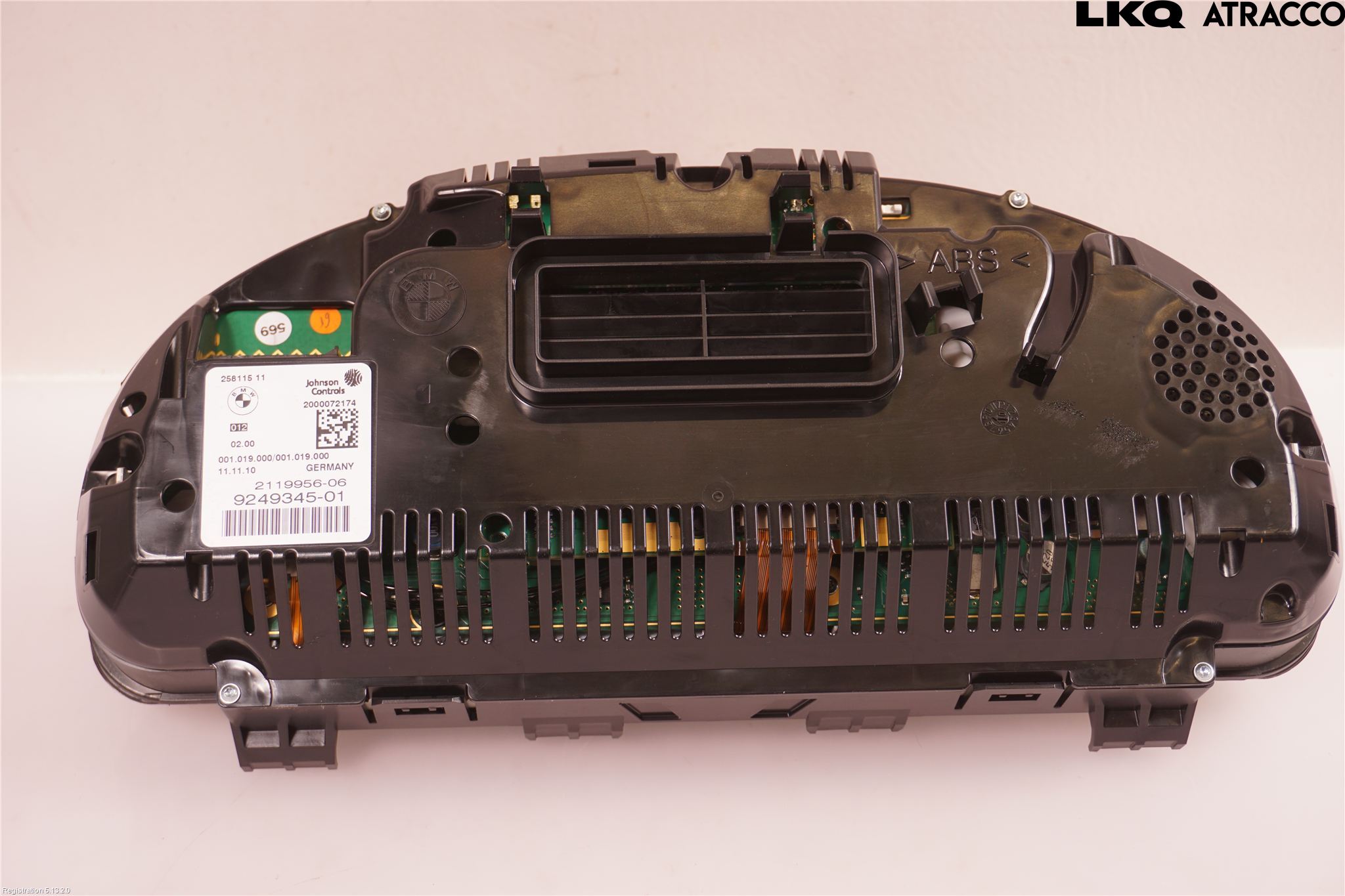 BMW 5 F10/F11/F18 09-17 Instr Kombinert