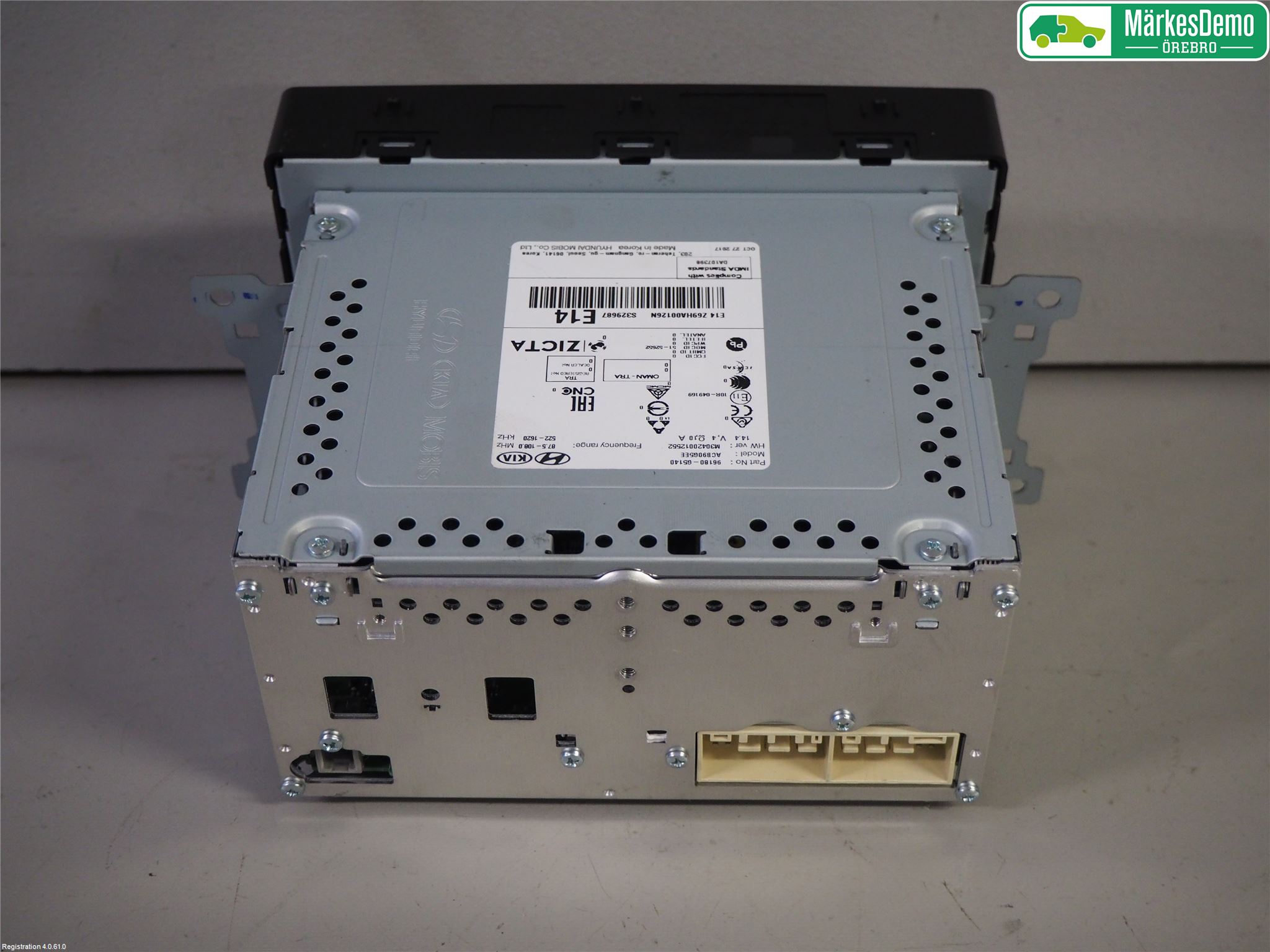 Kia NIRO (DE) 17-22 Stereo Radio Med Cd
