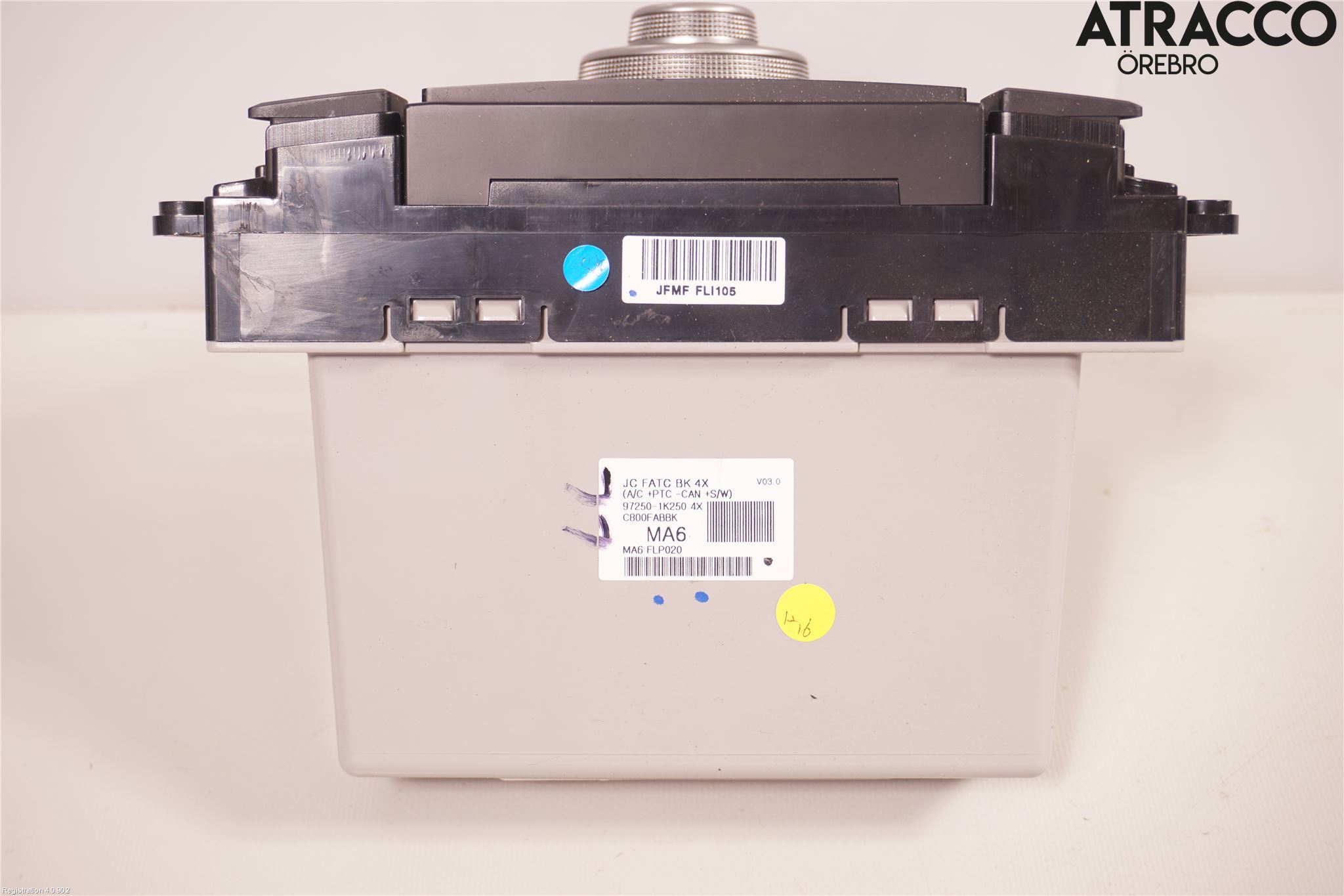 Hyundai ix20 Varme Ac Betjening-Display