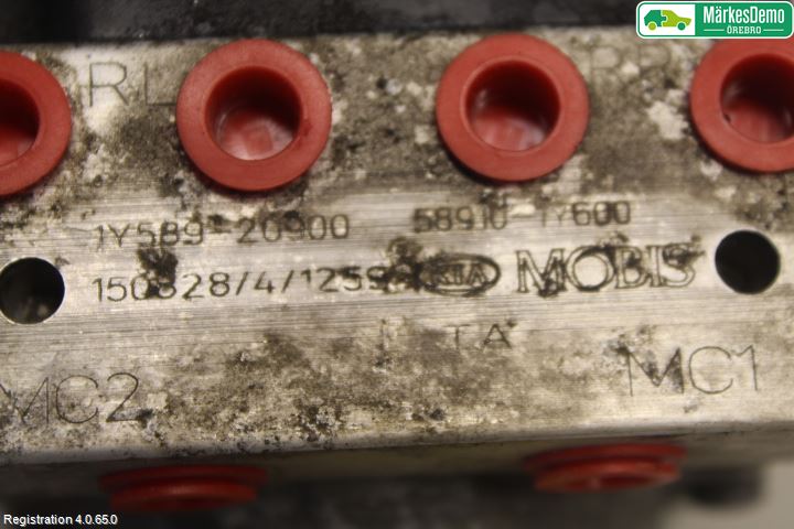 Kia PICANTO 12-17 Abs Hydraulikkaggregat