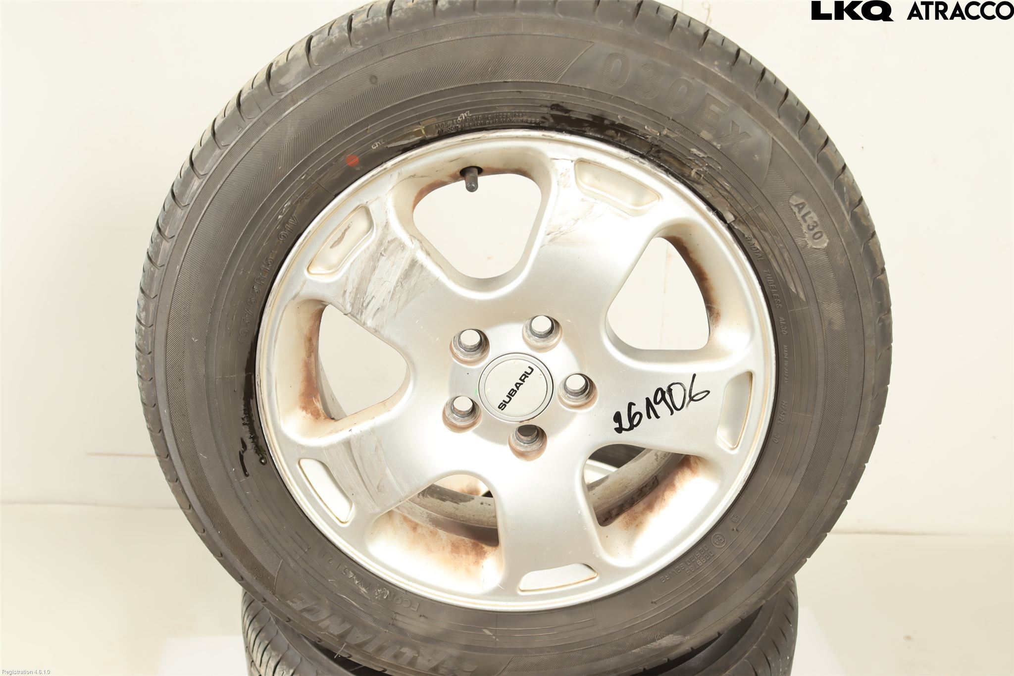 Subaru IMPREZA II  03-05 Dekk Sommer På Alu Felg 4Stk