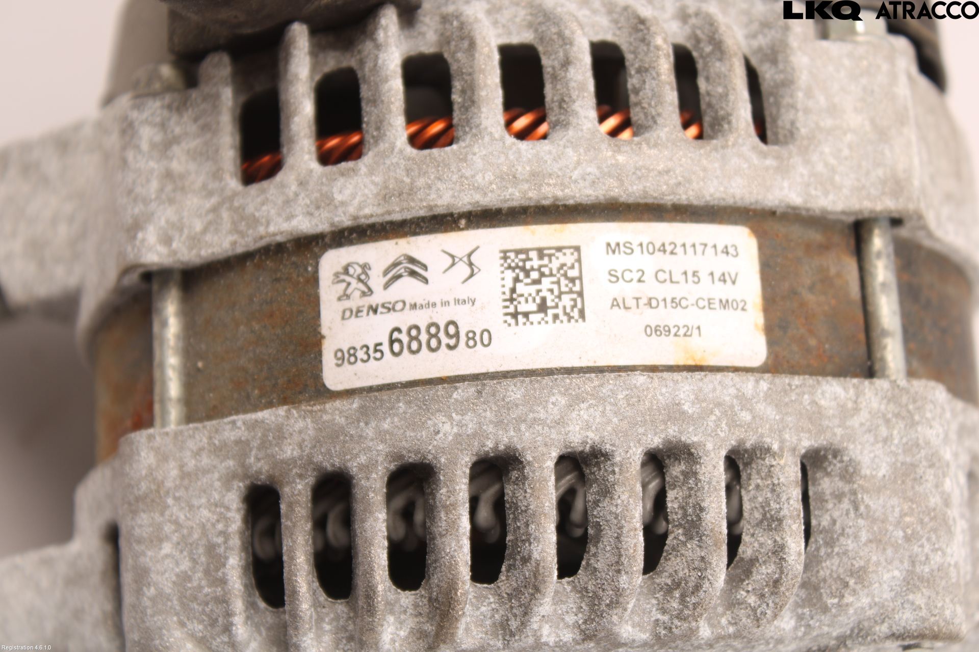 Citroen C4/E-C4 C4X/E-C4X III 21- Dynamo