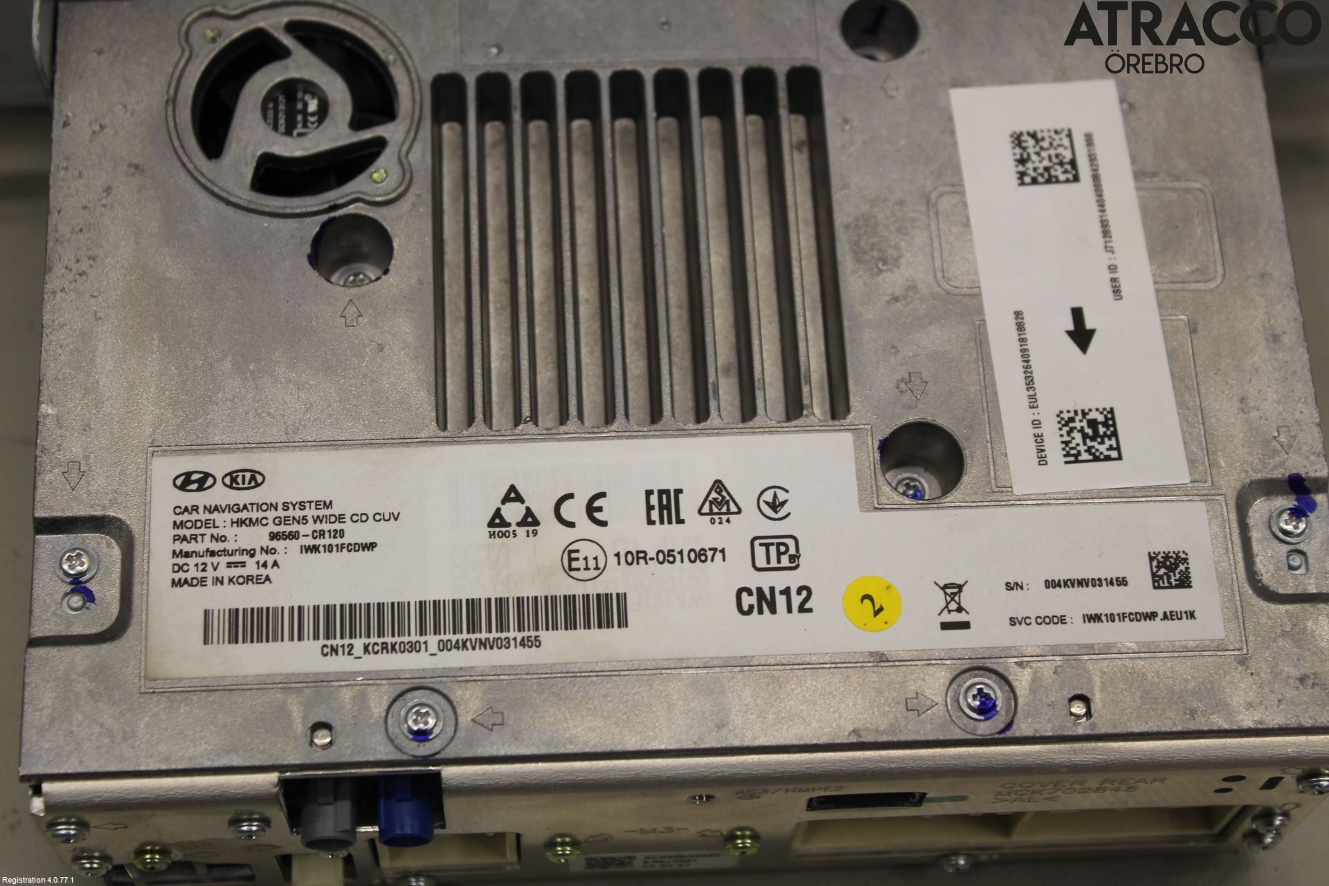 Kia CEED/CEED SW 19- Stereo Radio Med Cd