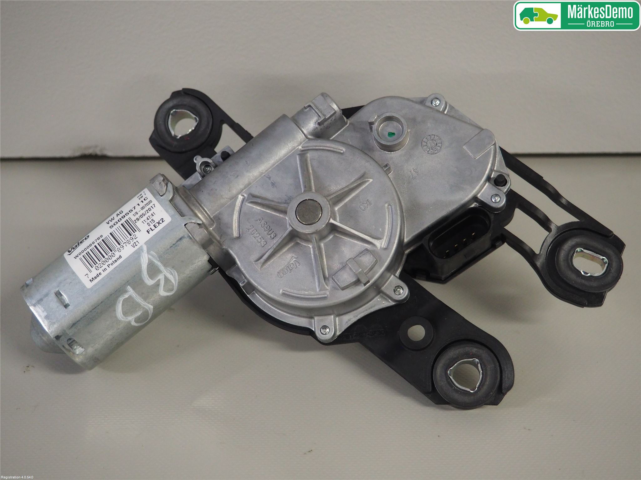 Volkswagen VW GOLF / E-GOLF VII 13-20 Viskermotor Bakluke
