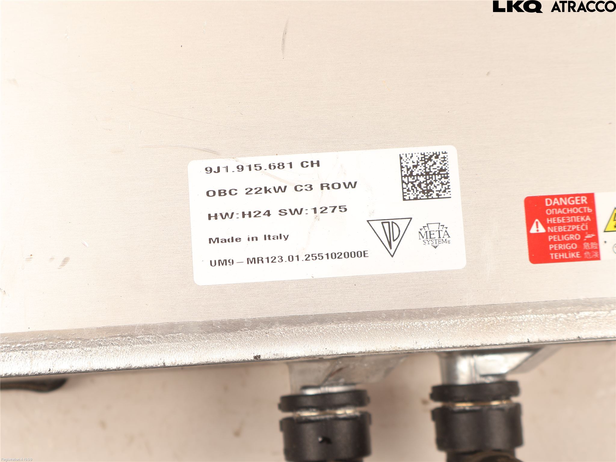 Porsche TAYCAN 20- Batterilader Hybrid