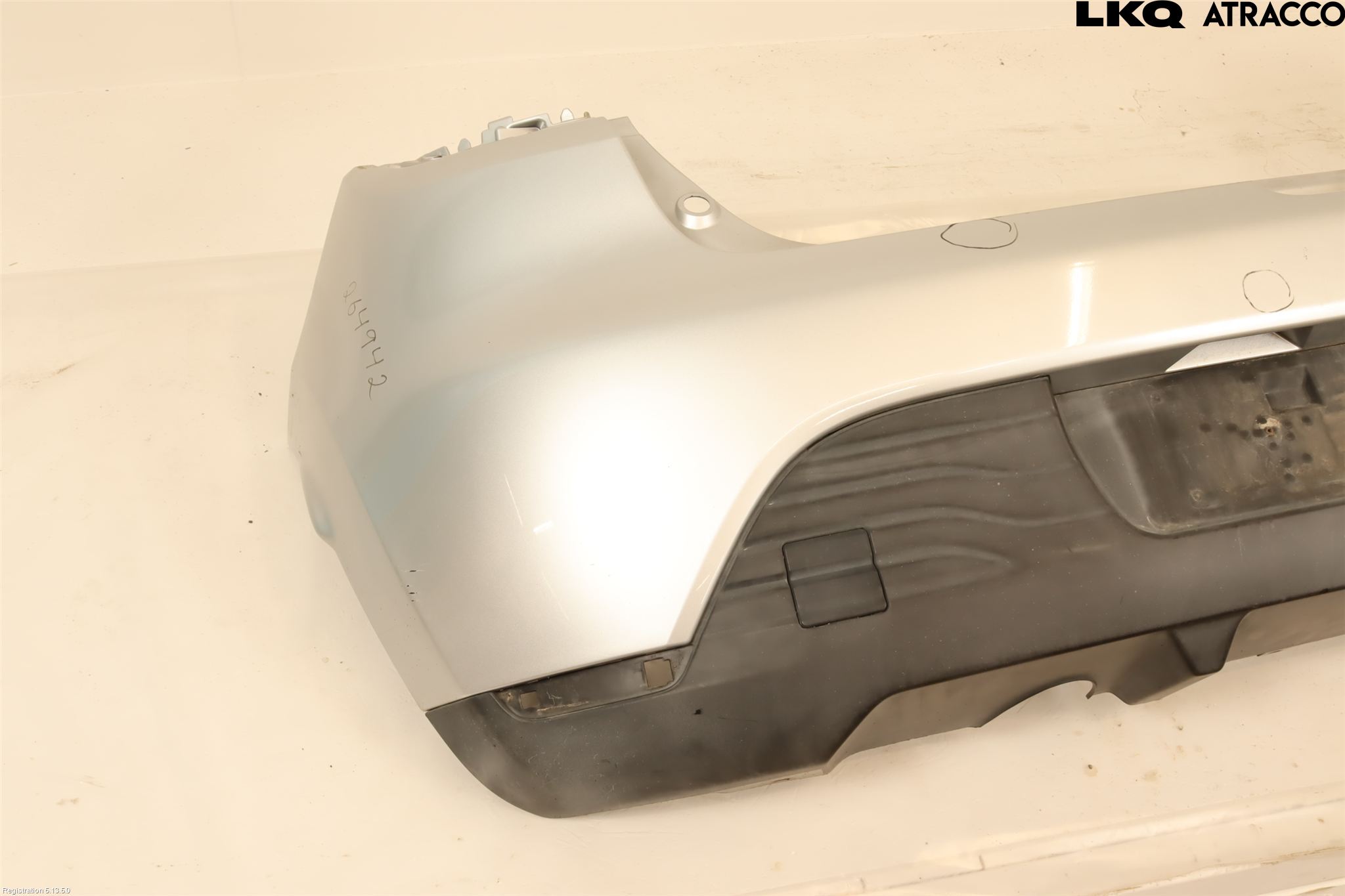 Renault CLIO IV 12-16 Støtfanger Bak Overtrekk