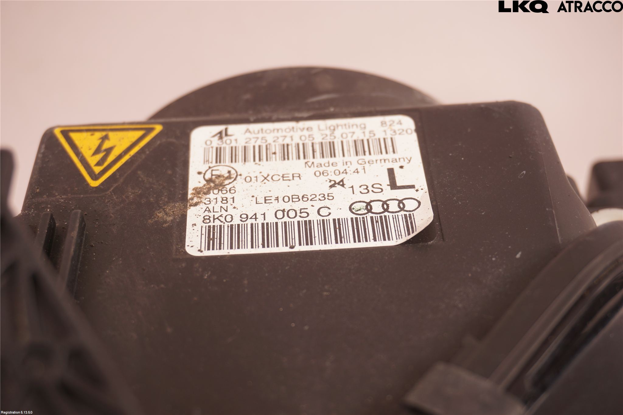 Audi A4 12-15 Frontlykt Venstre