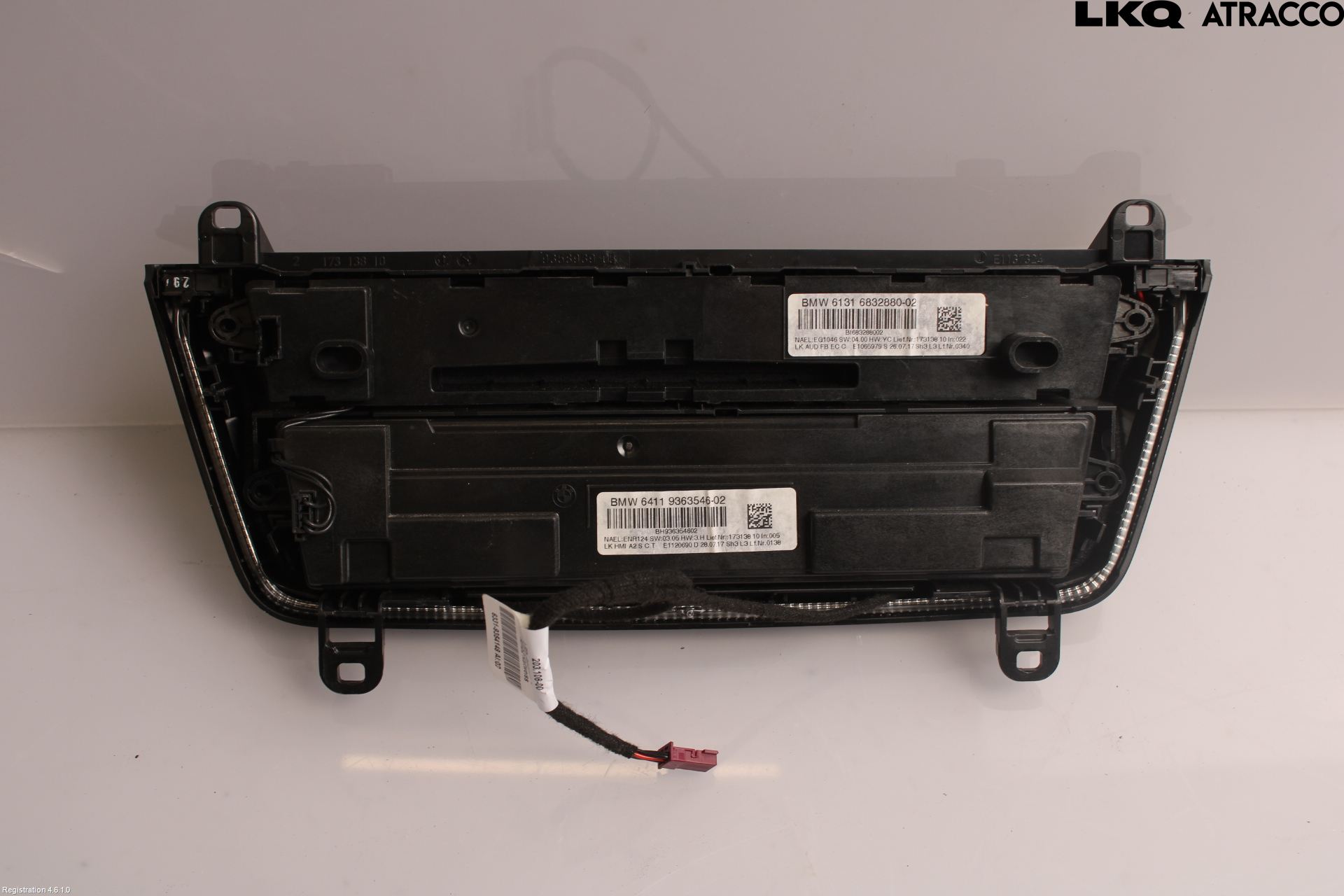 BMW 3 GT F34 13-19 Varme Ac Betjening-Display