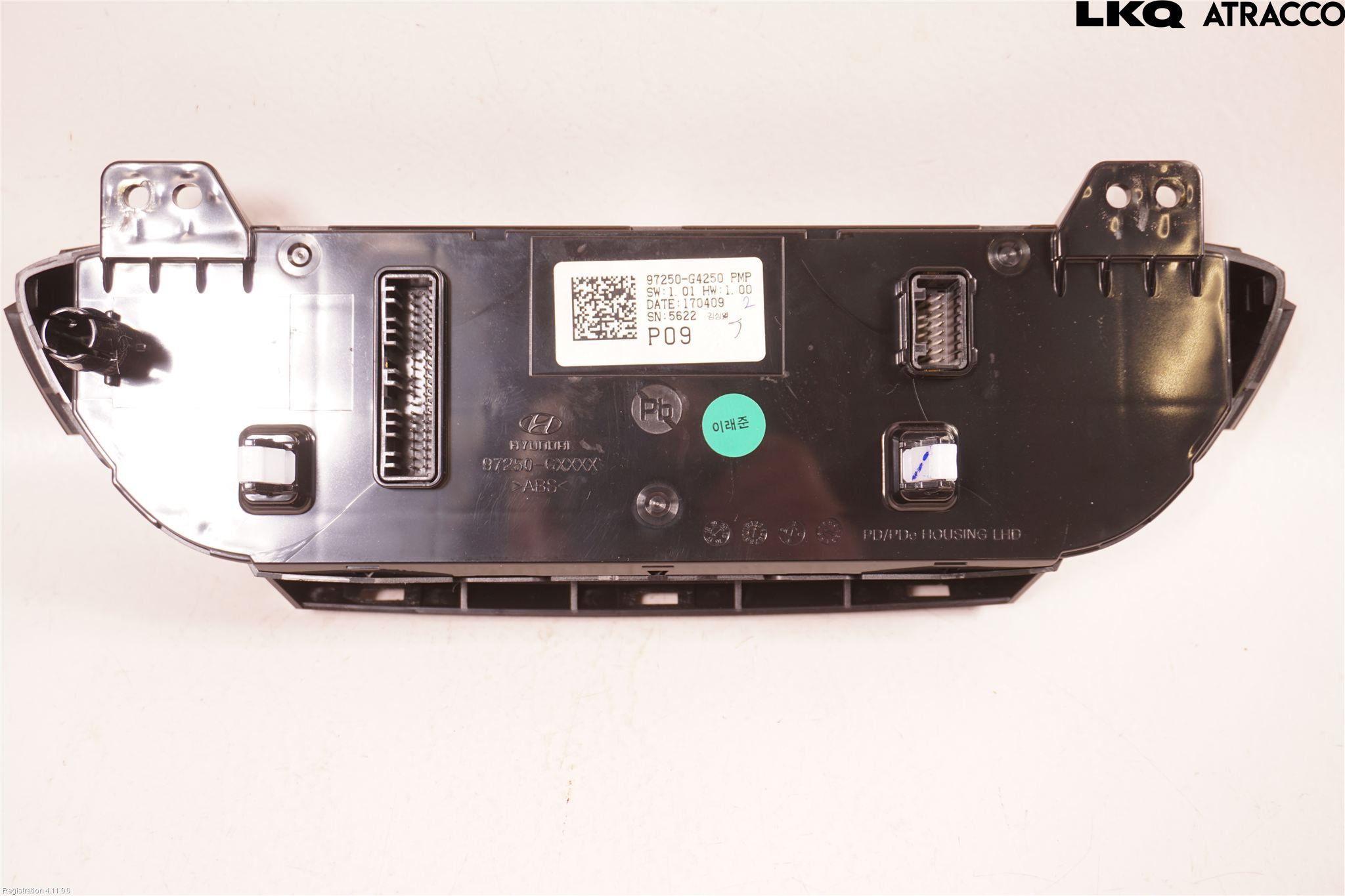 Hyundai i30 PD 17- Varme Ac Betjening-Display